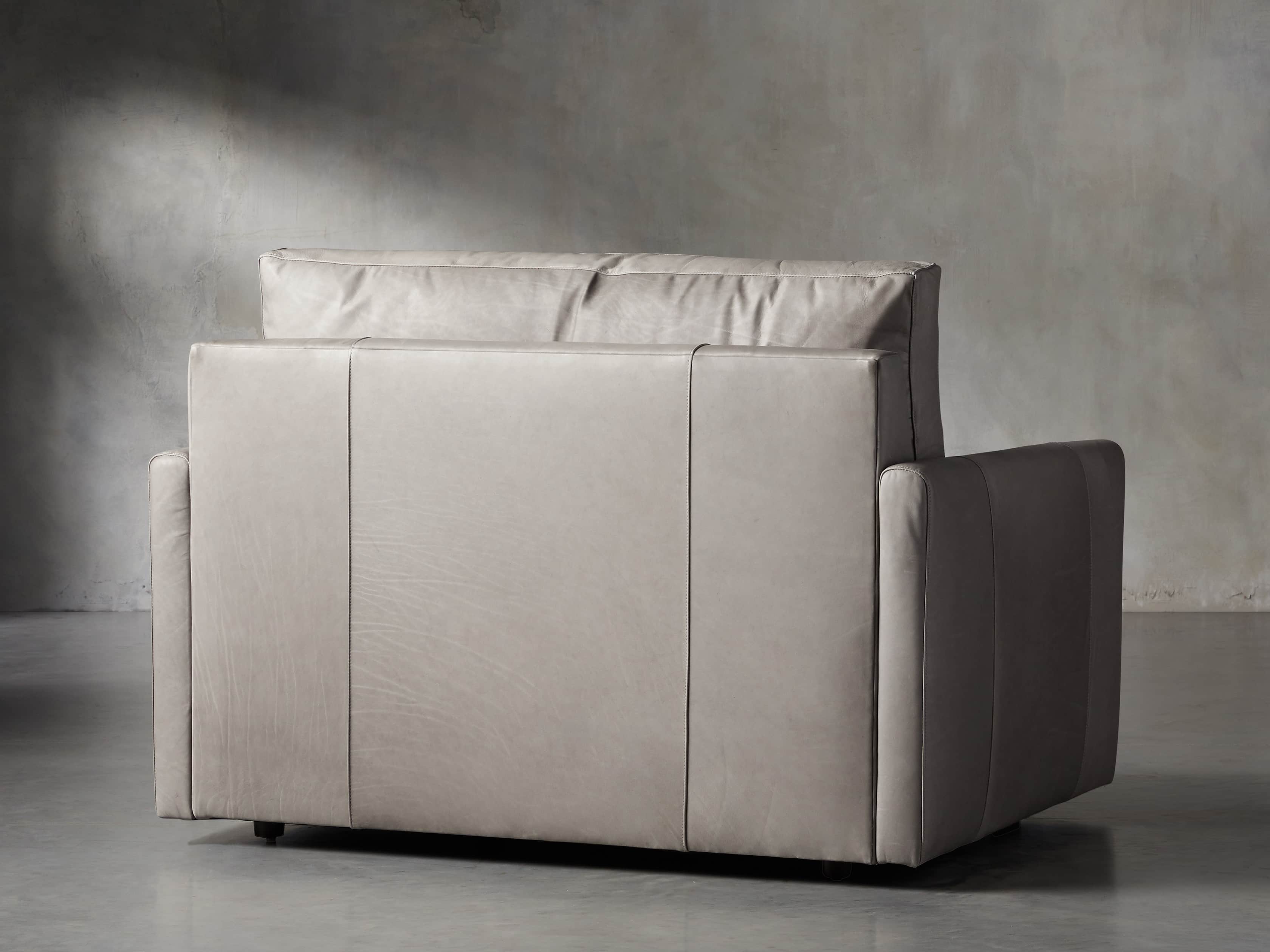 Kipton Leather 51" Chair, slide 4 of 7