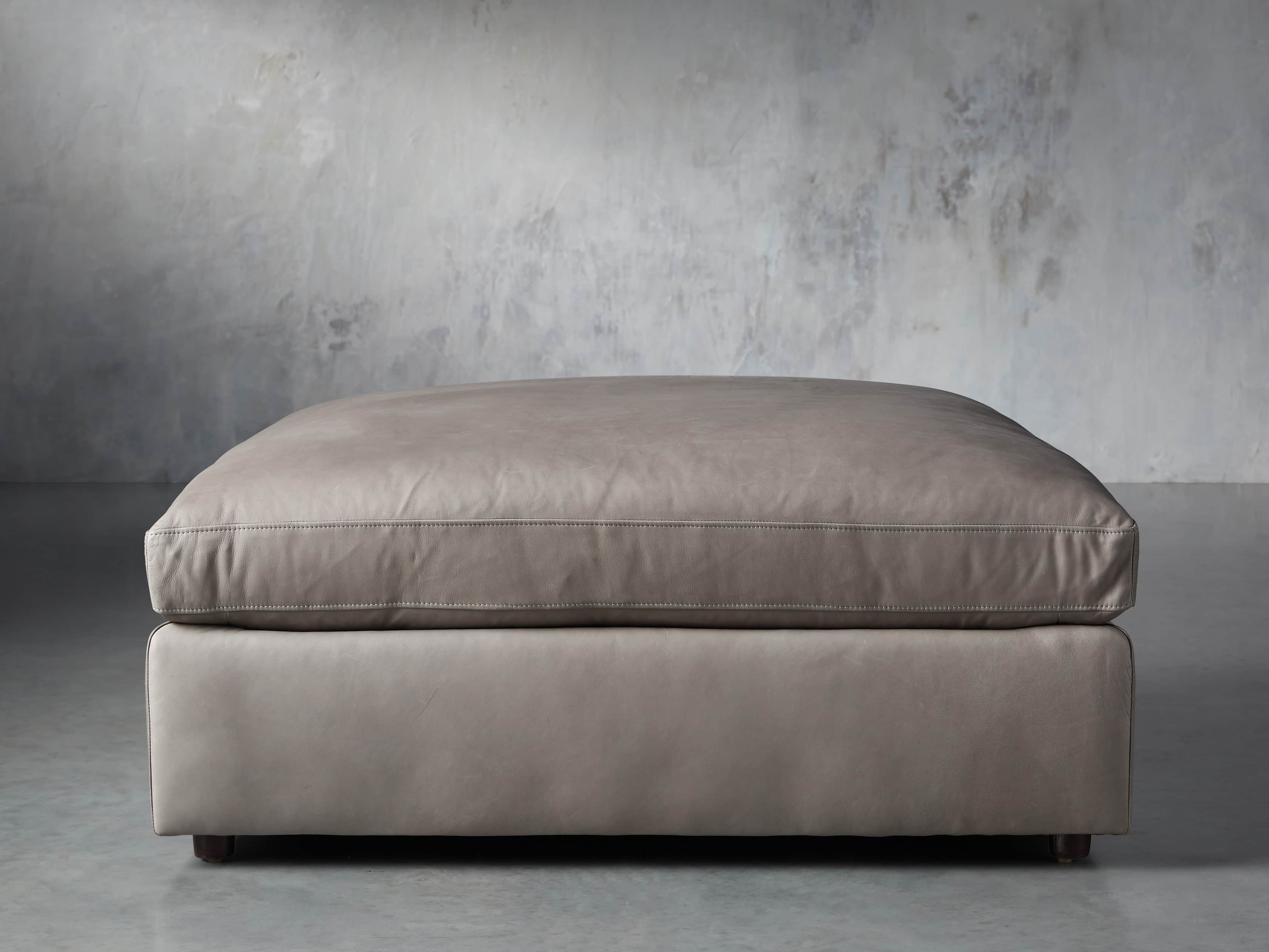 Kipton Leather 44" Ottoman, slide 2 of 6
