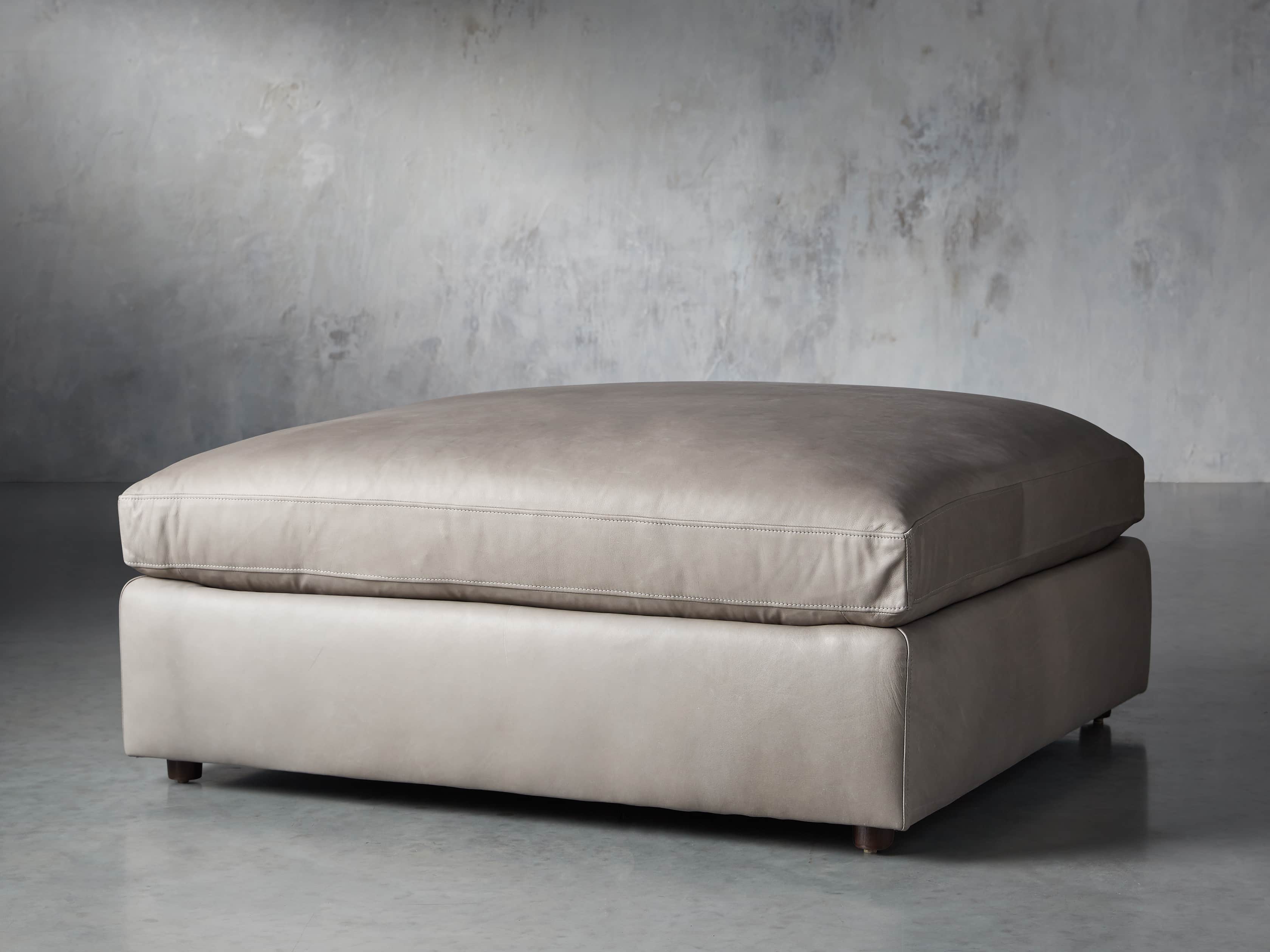 Kipton Leather 44" Ottoman, slide 3 of 6