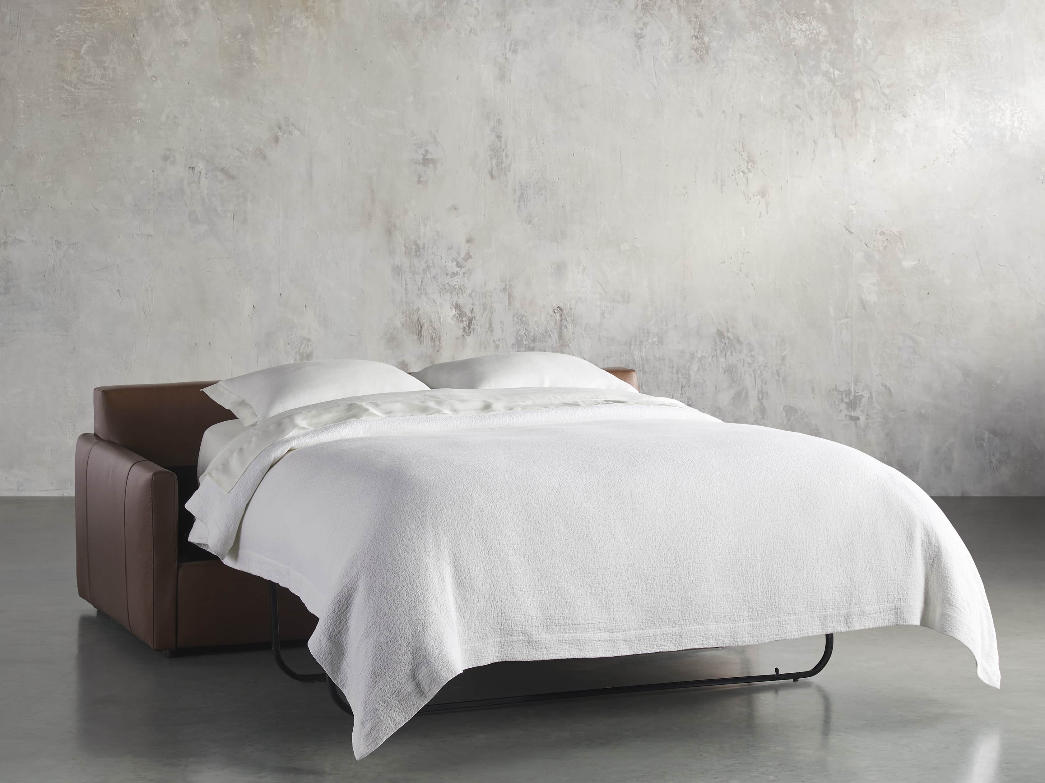 Kipton Leather 84" Queen Air Sleeper, slide 8 of 11
