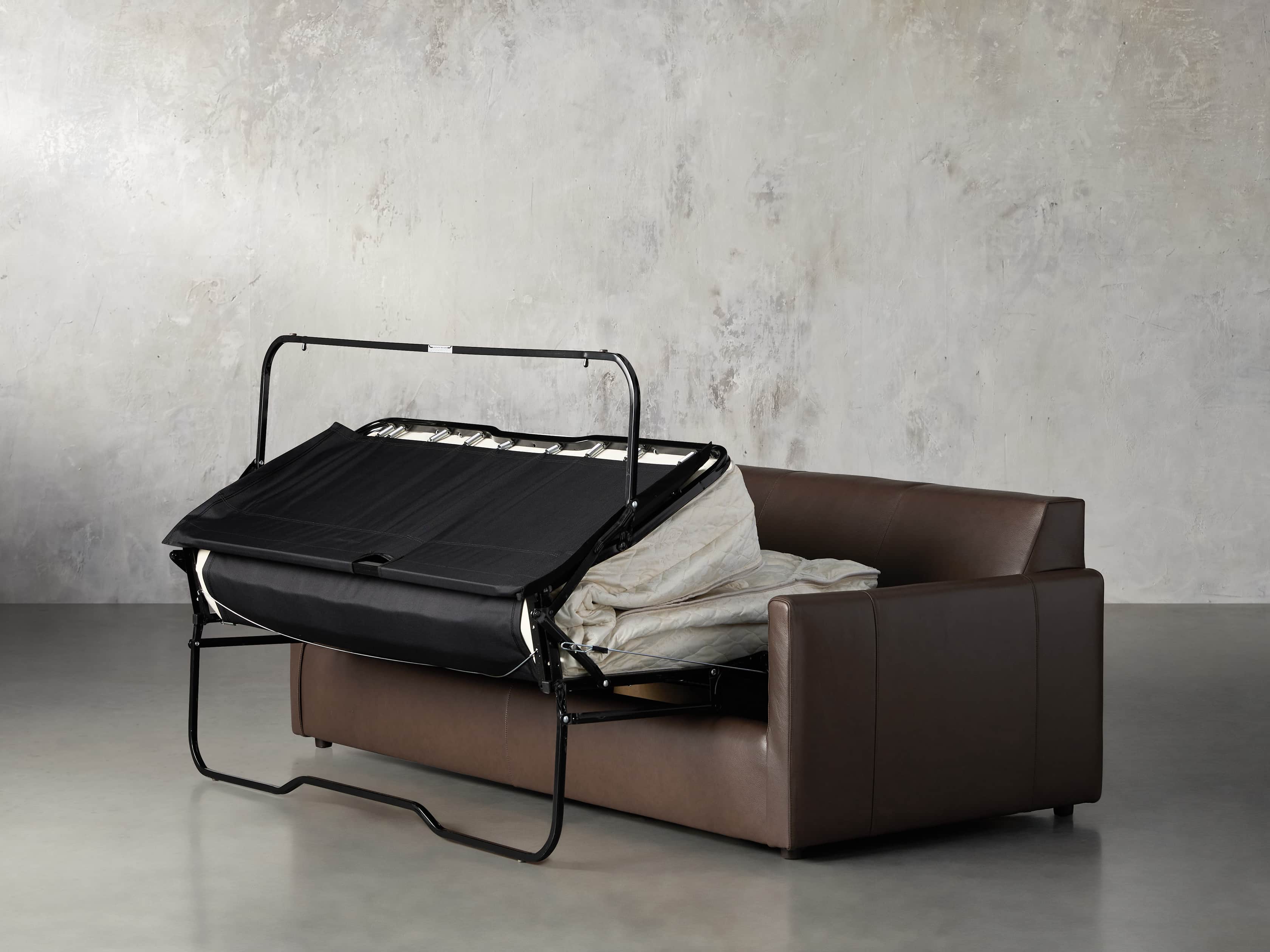Kipton Leather 84" Queen Air Sleeper, slide 4 of 11