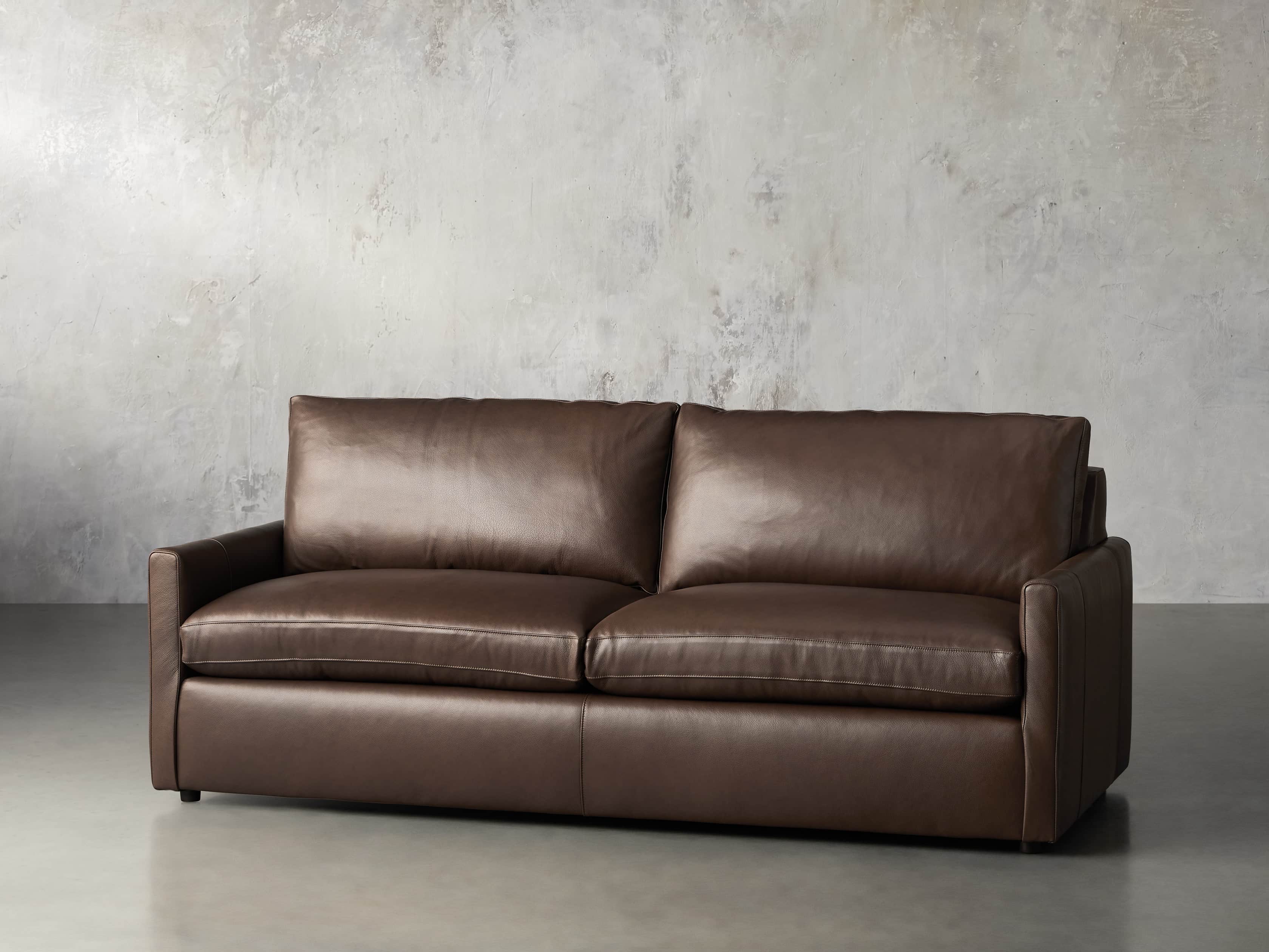 Kipton Leather 84" Queen Air Sleeper, slide 3 of 11