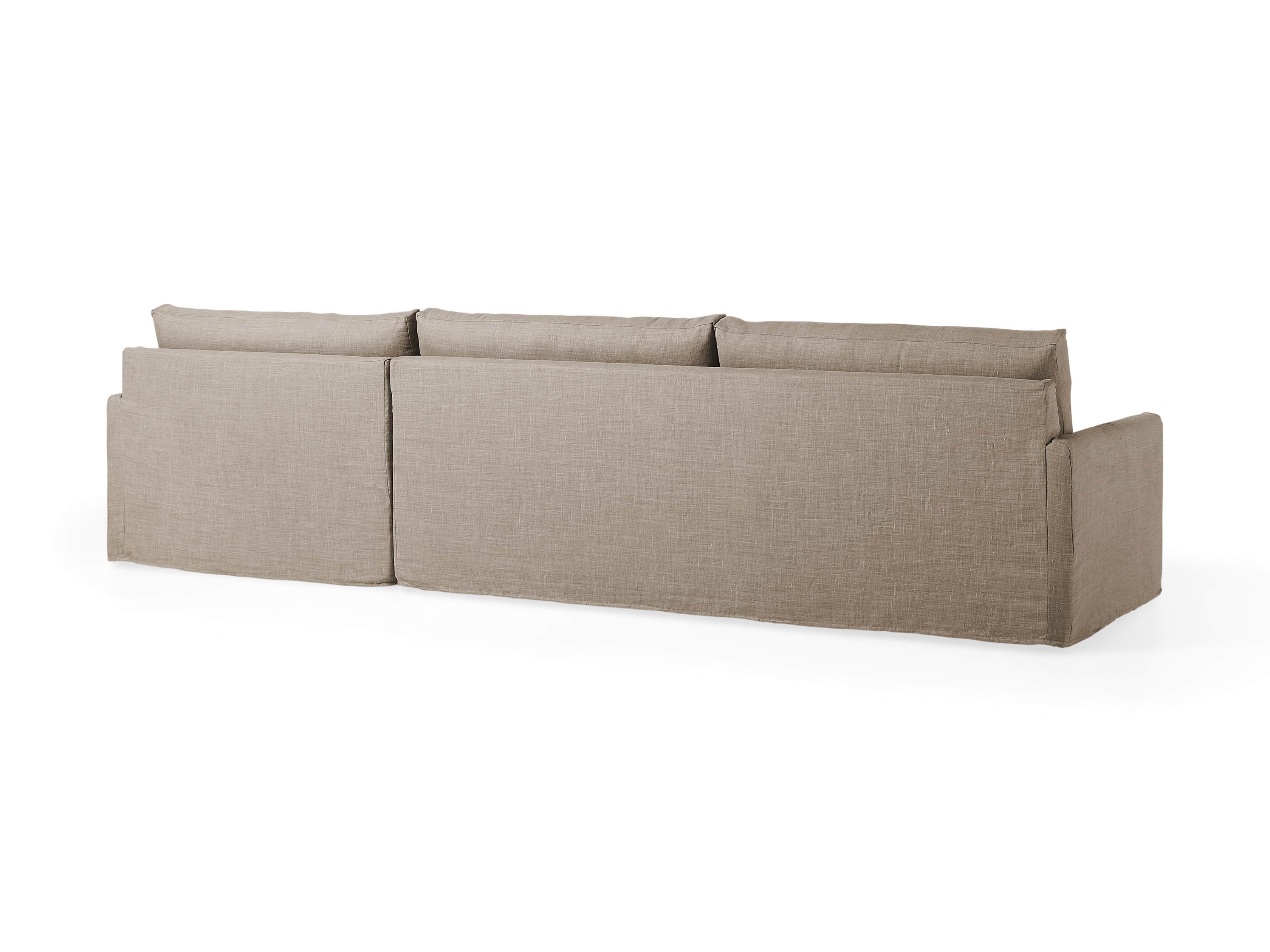 Kipton Slipcovered 139" Right Arm Two Piece Sectional, slide 6 of 8