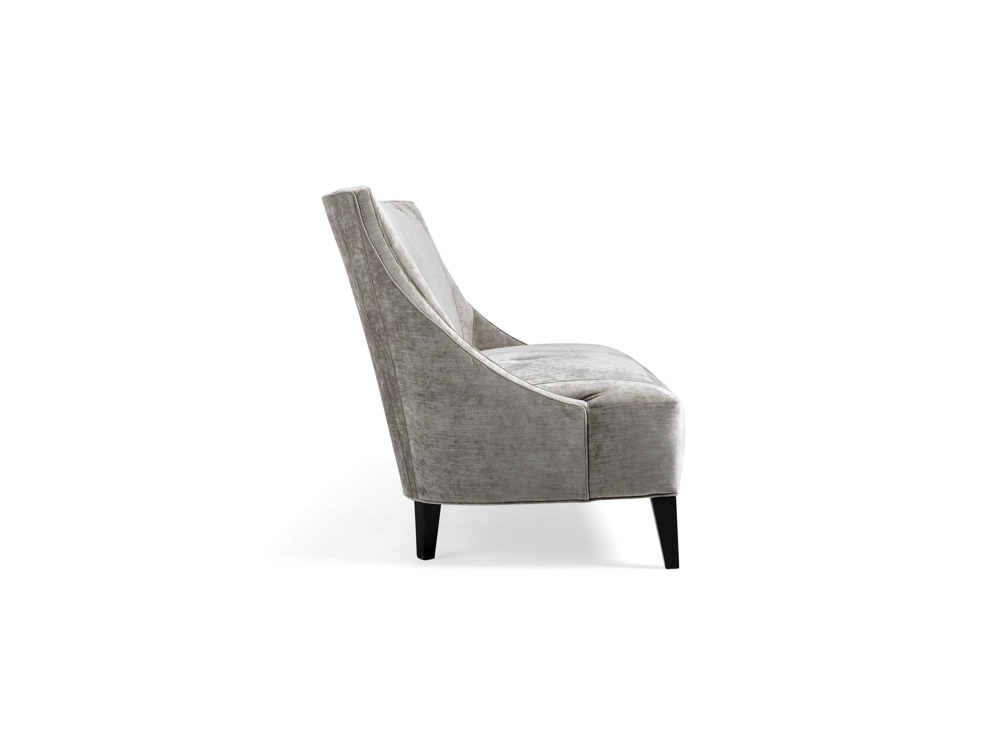 Laris Upholstered 60" Settee, slide 4 of 8