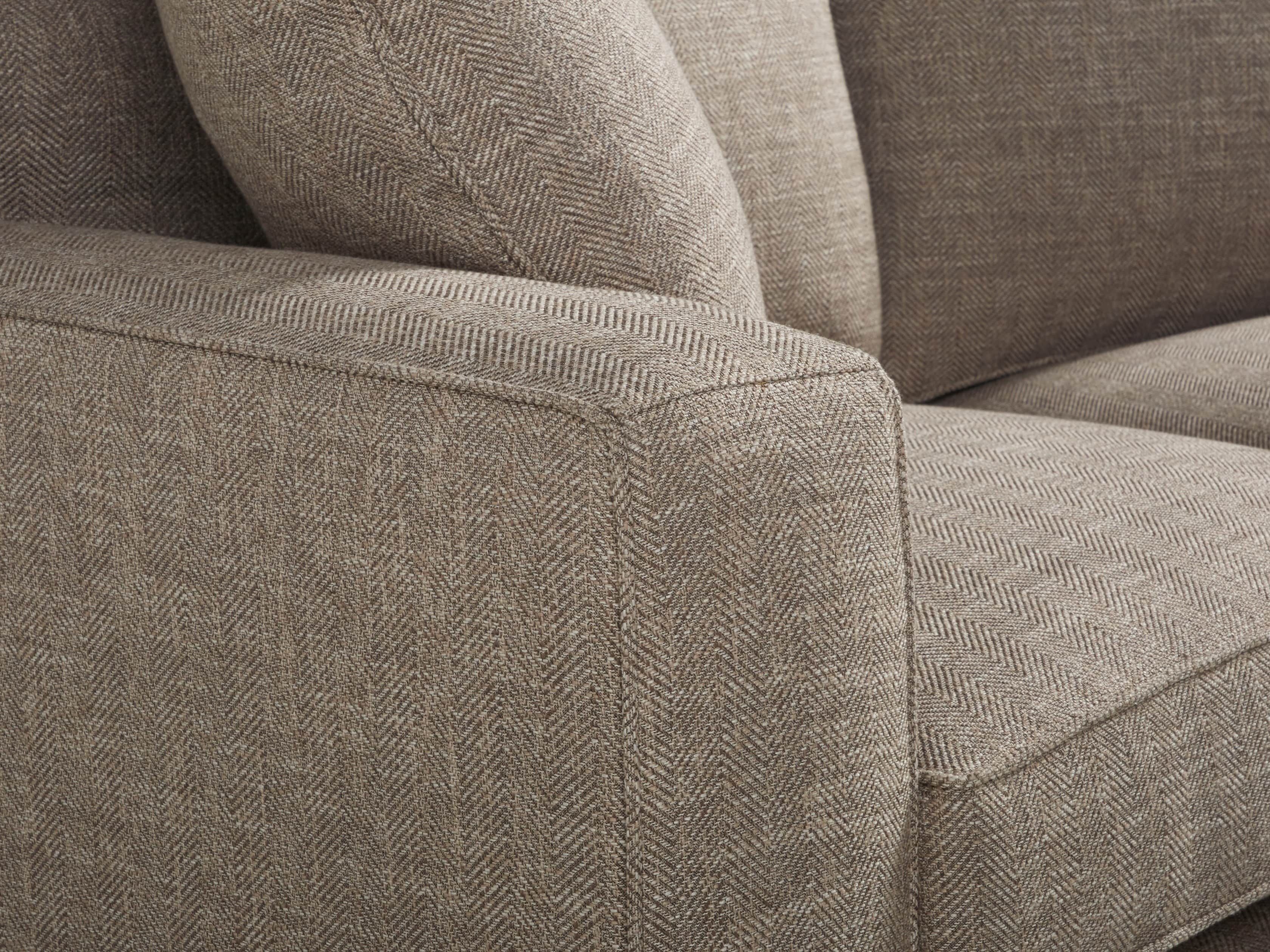 Brentwood Square 107" Upholstered Wedge Sofa