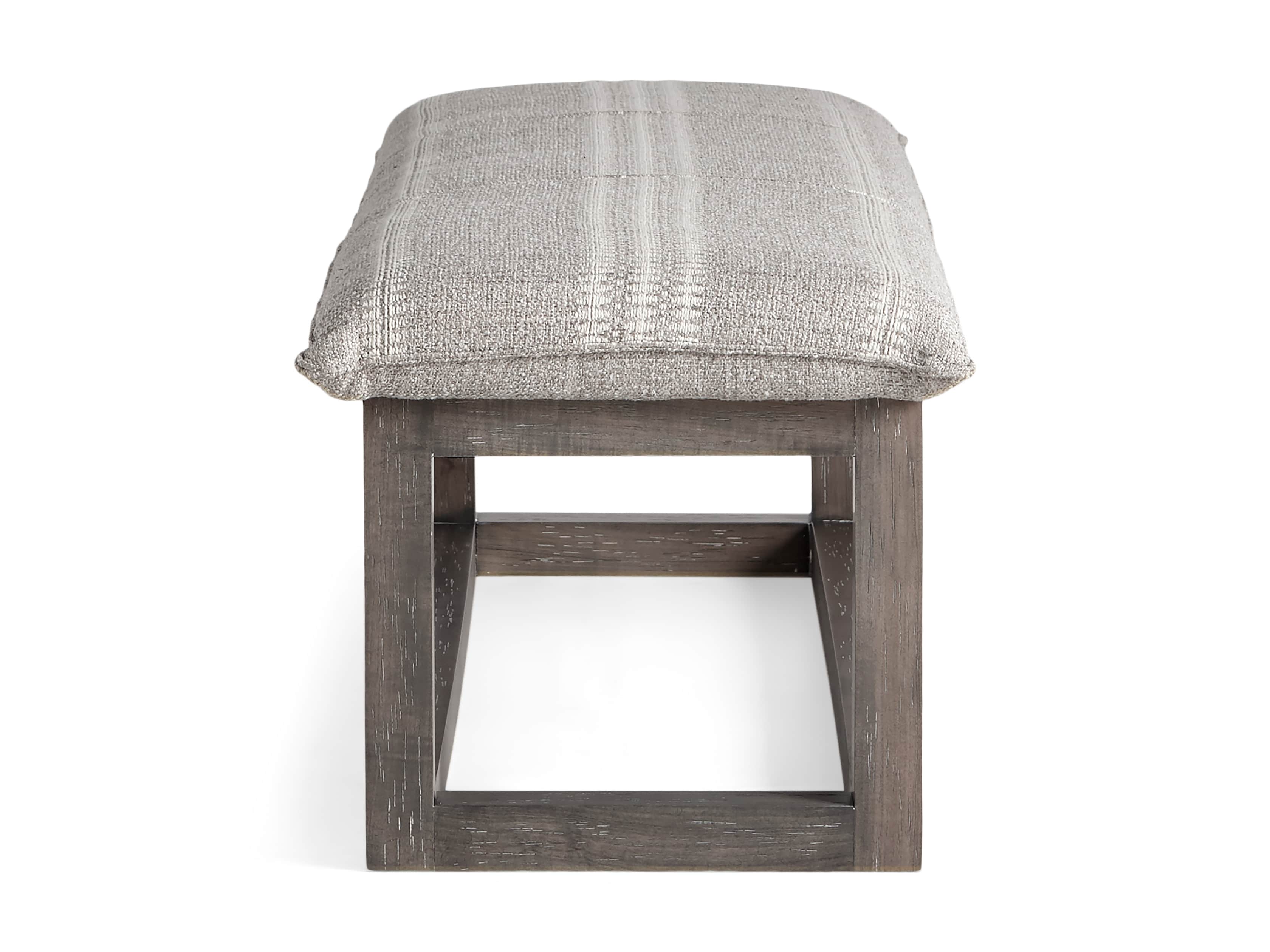 Ranch Upholstered 56" Bench, slide 8 of 8