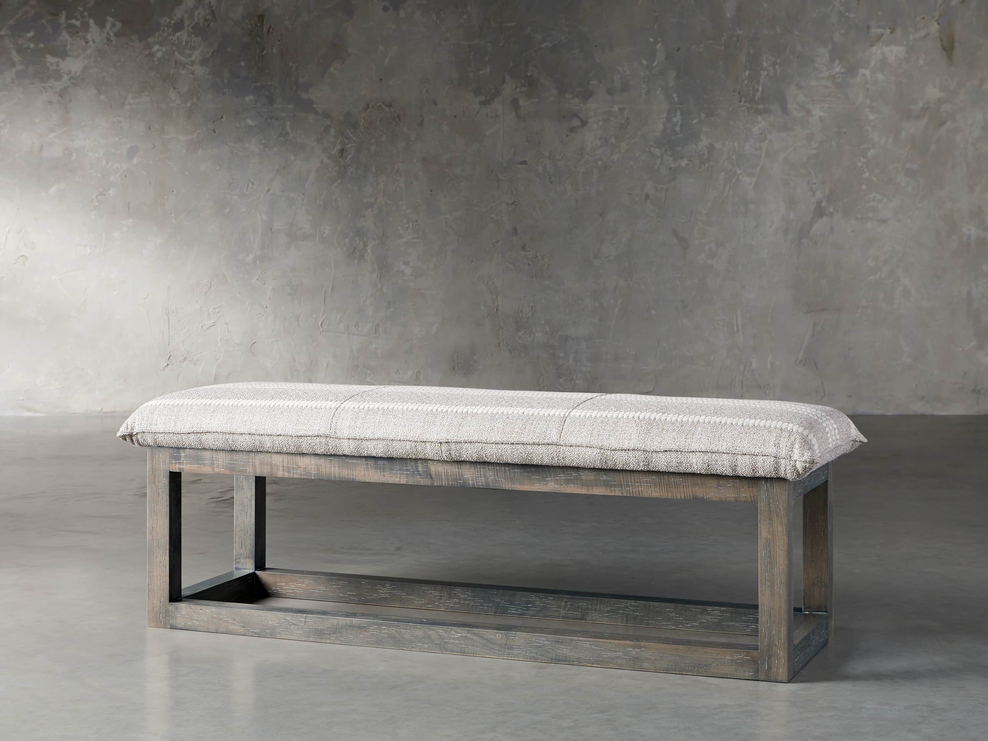 Ranch Upholstered 56" Bench, slide 4 of 8