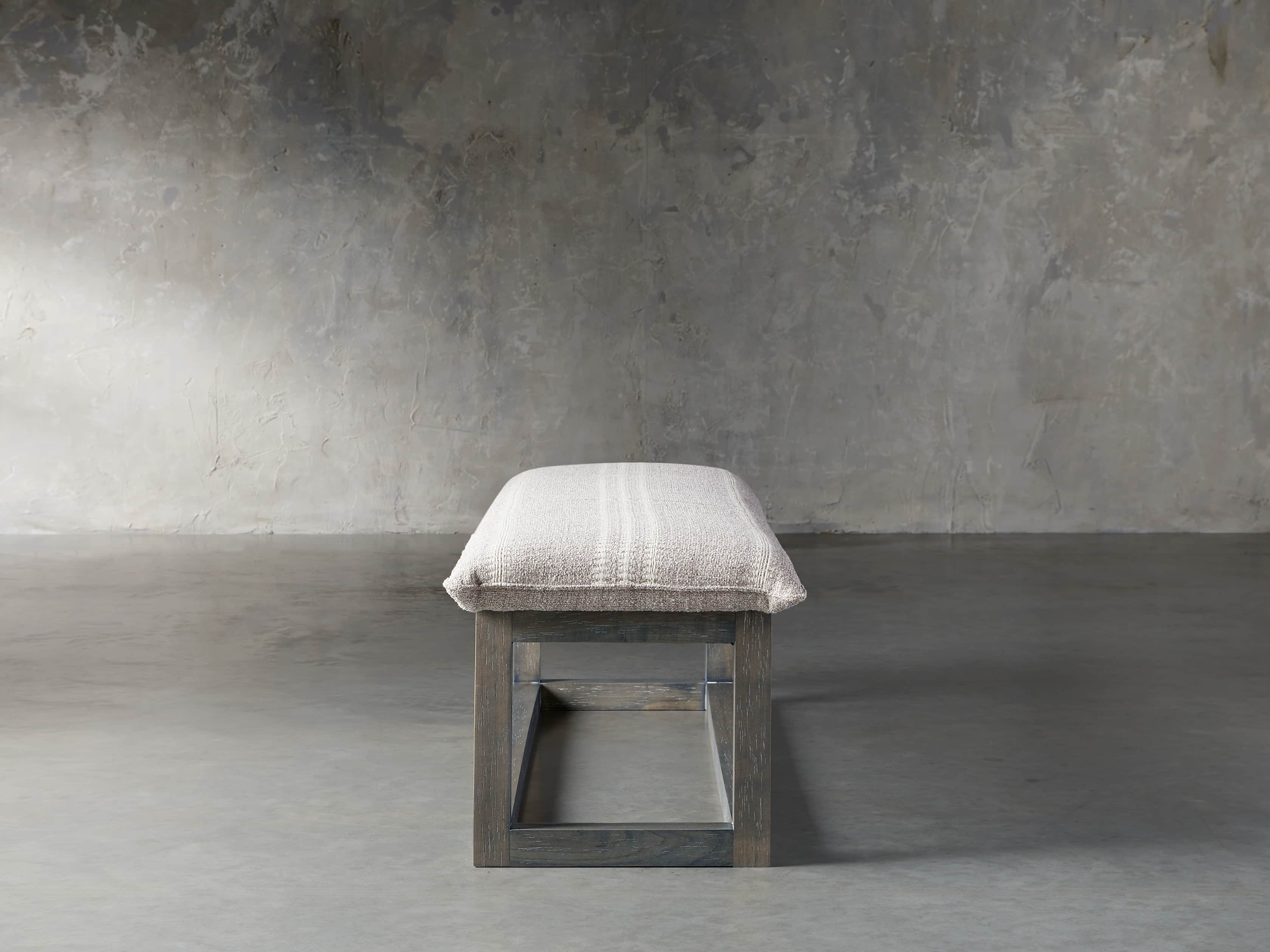 Ranch Upholstered 56" Bench, slide 5 of 8
