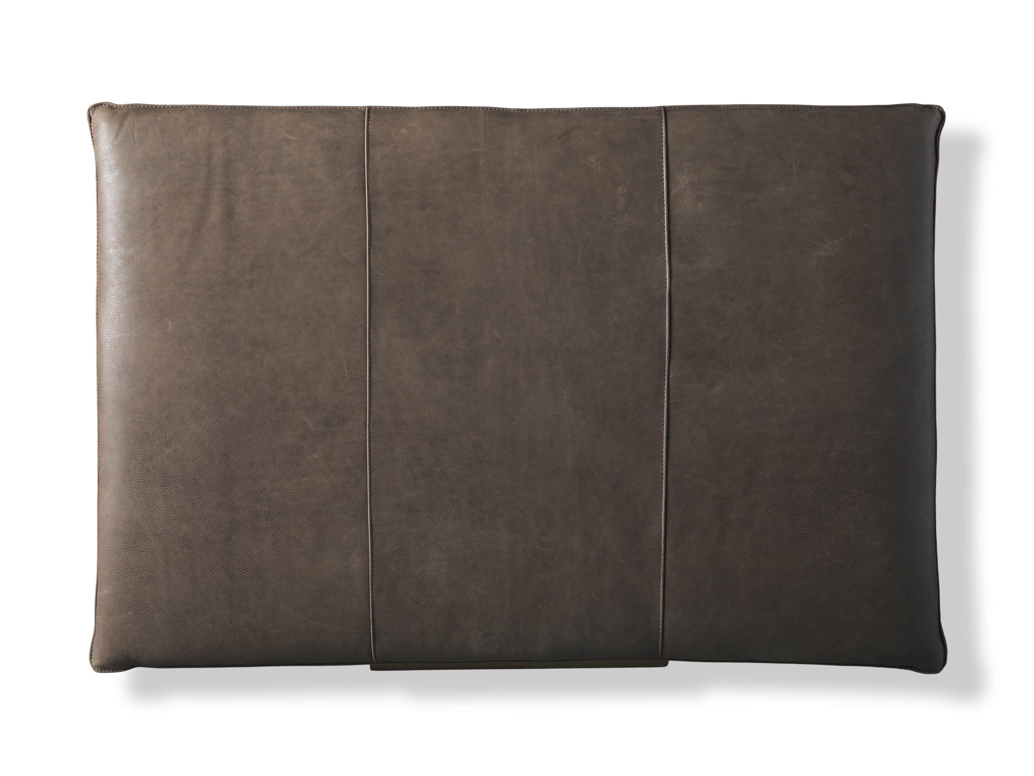 Ranch Leather 56" Rectangle Ottoman, slide 5 of 6