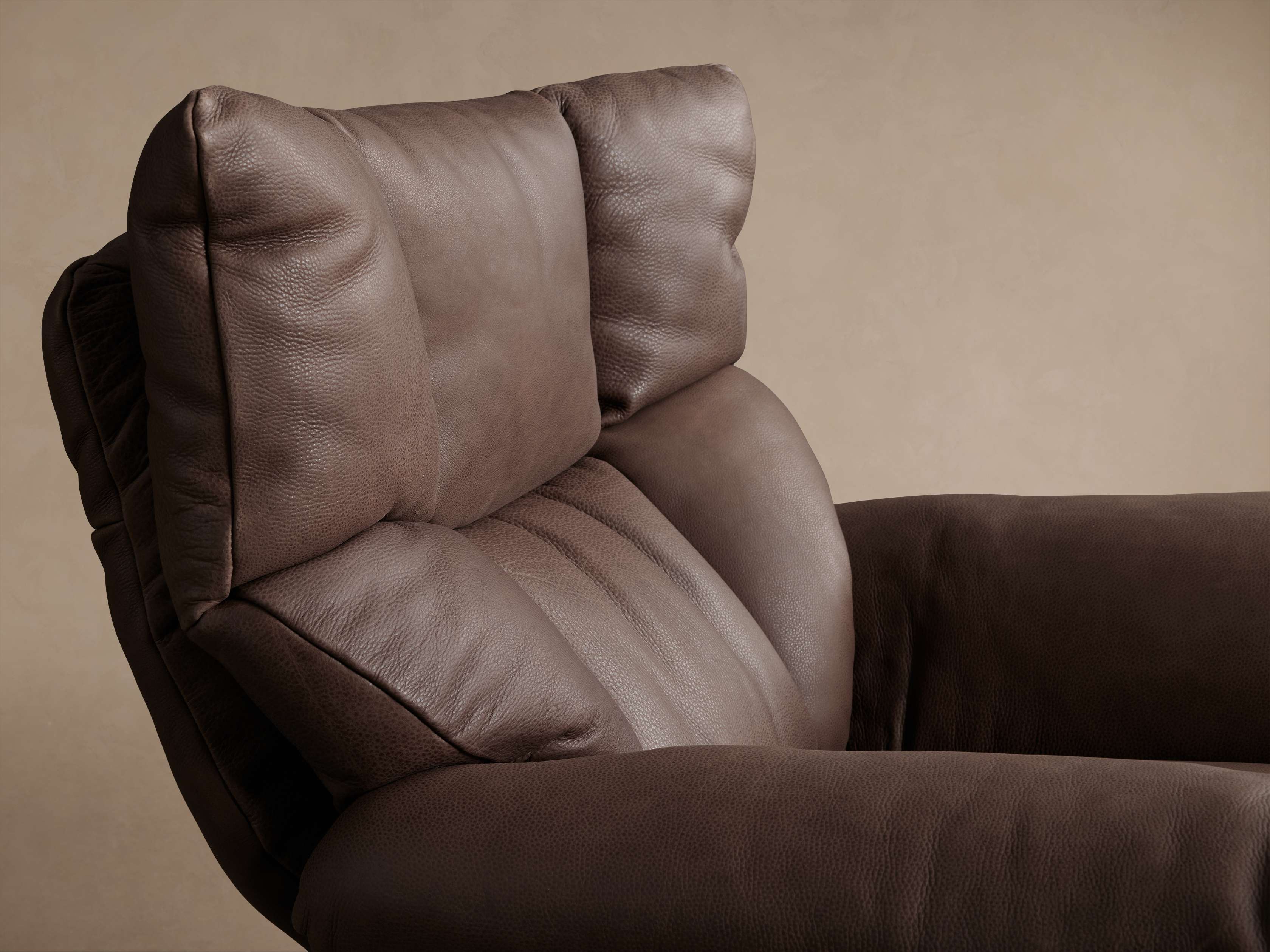 Deacon Leather Swivel Recliner