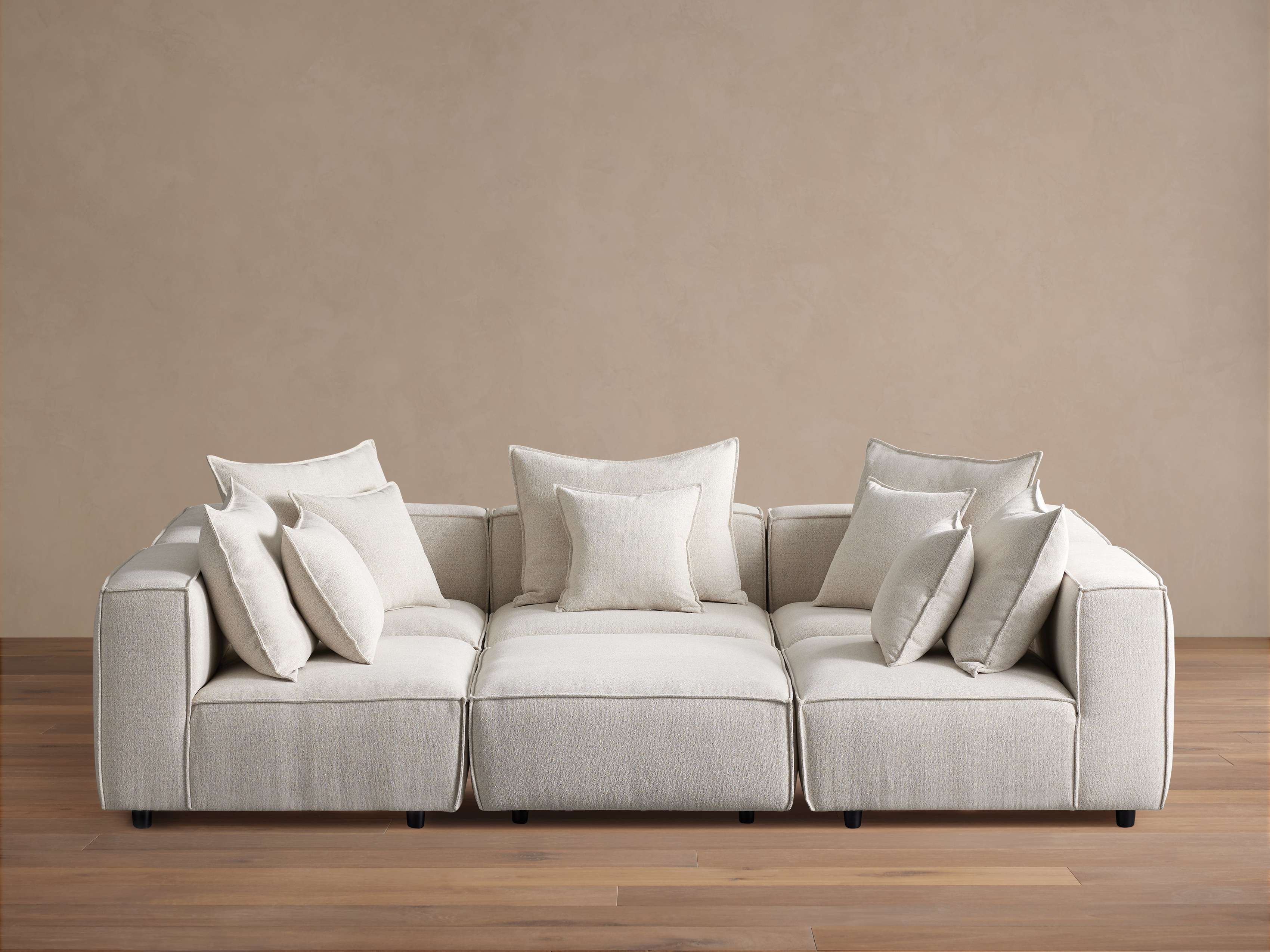 Coburn Six Piece Pit Sectional