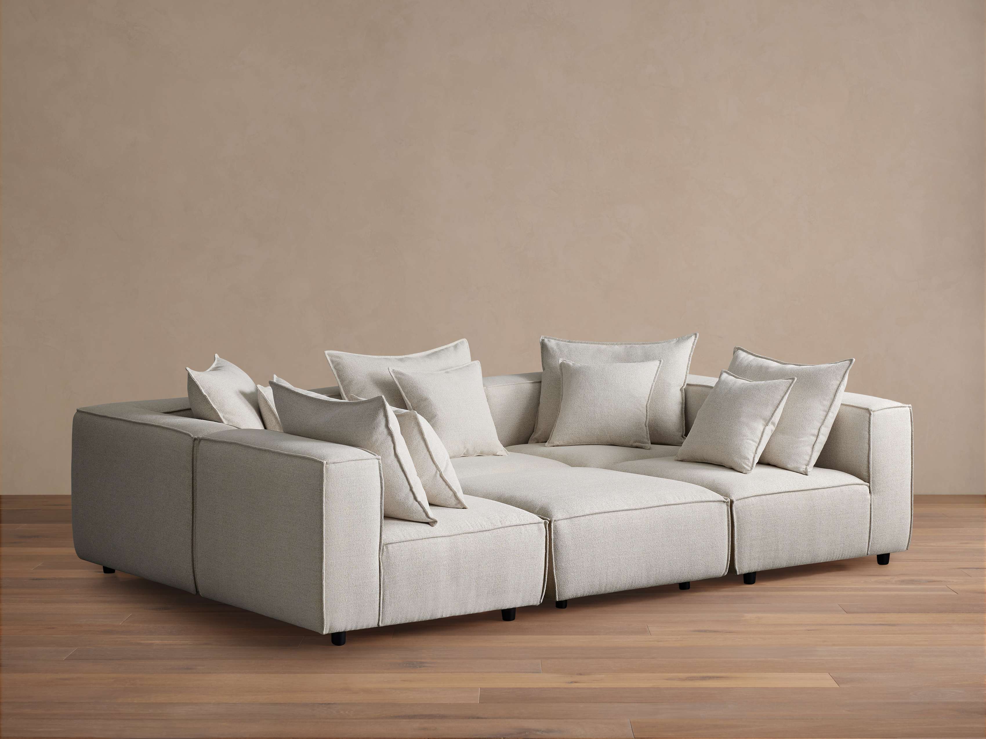 Coburn Six Piece Pit Sectional