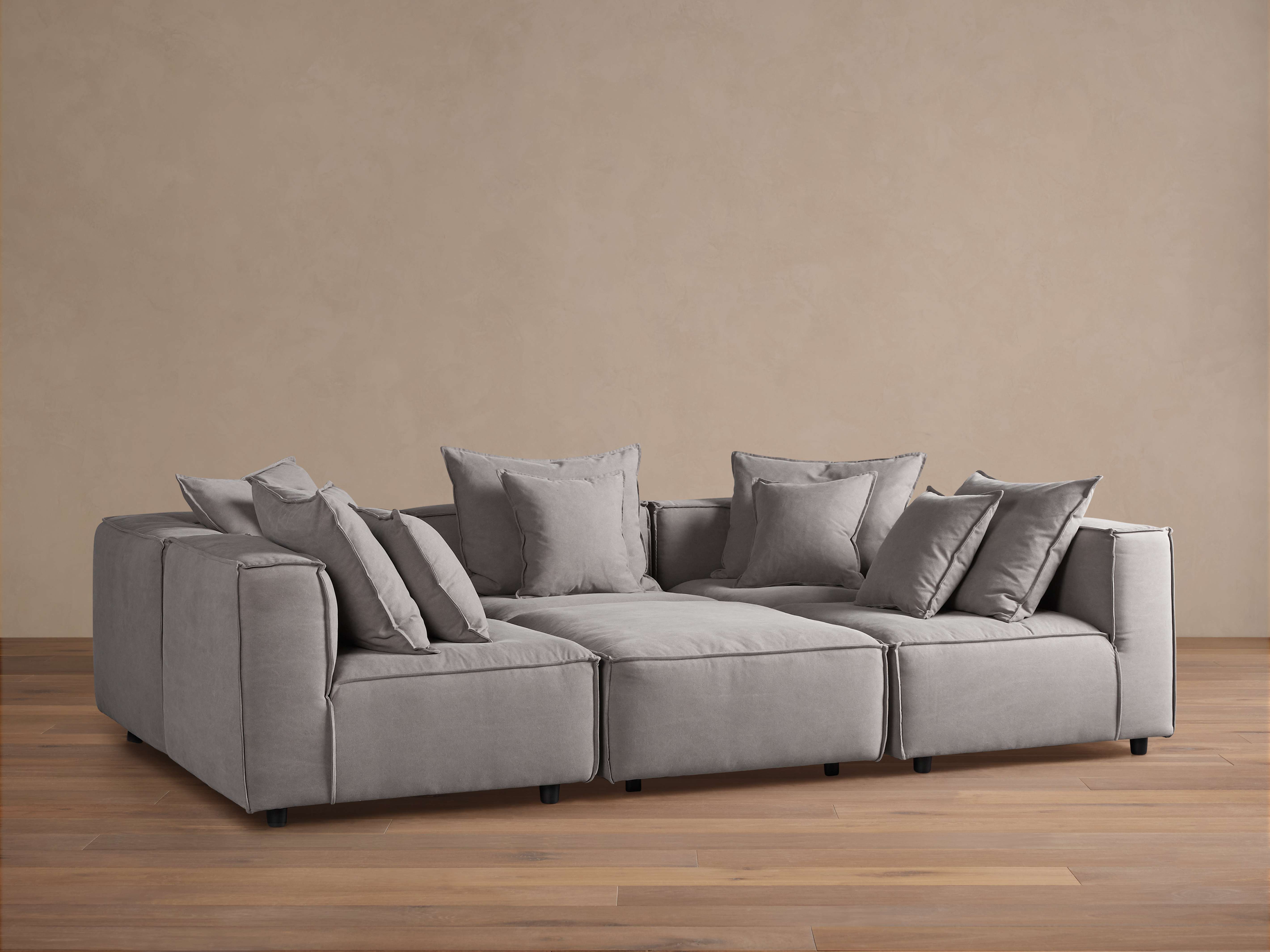 Coburn Six-Piece Pit Sectional – Arhaus