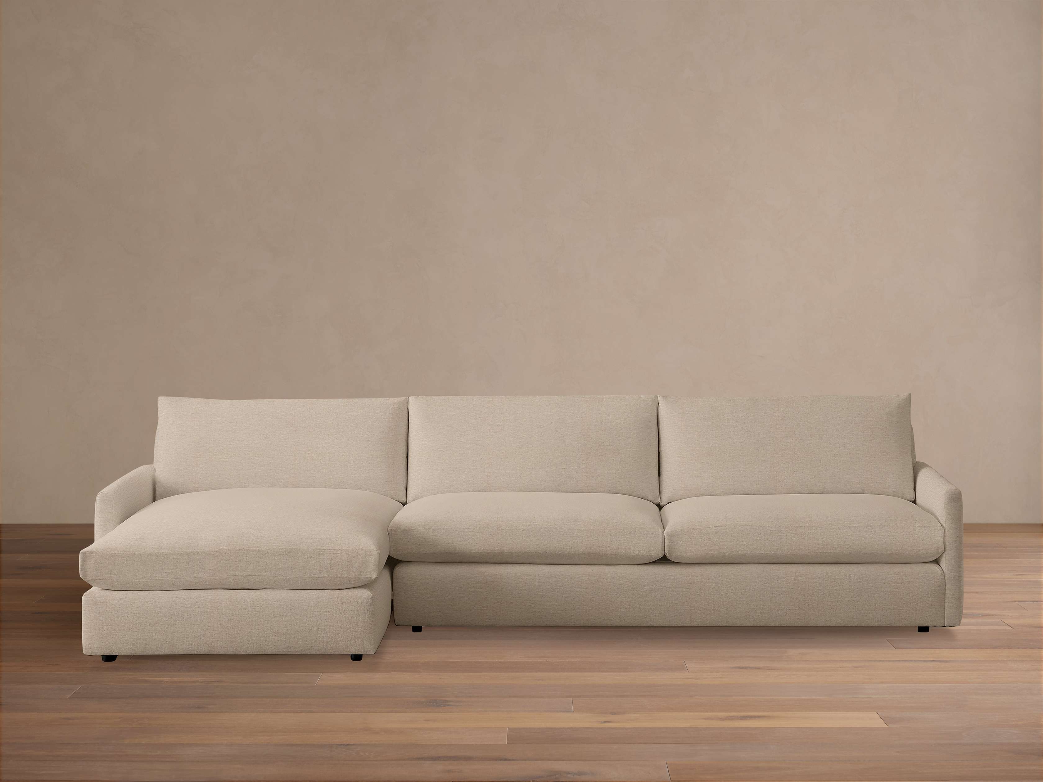 Arhaus Kipton Wide Arm Chaise Sectional - Thumbnail 2