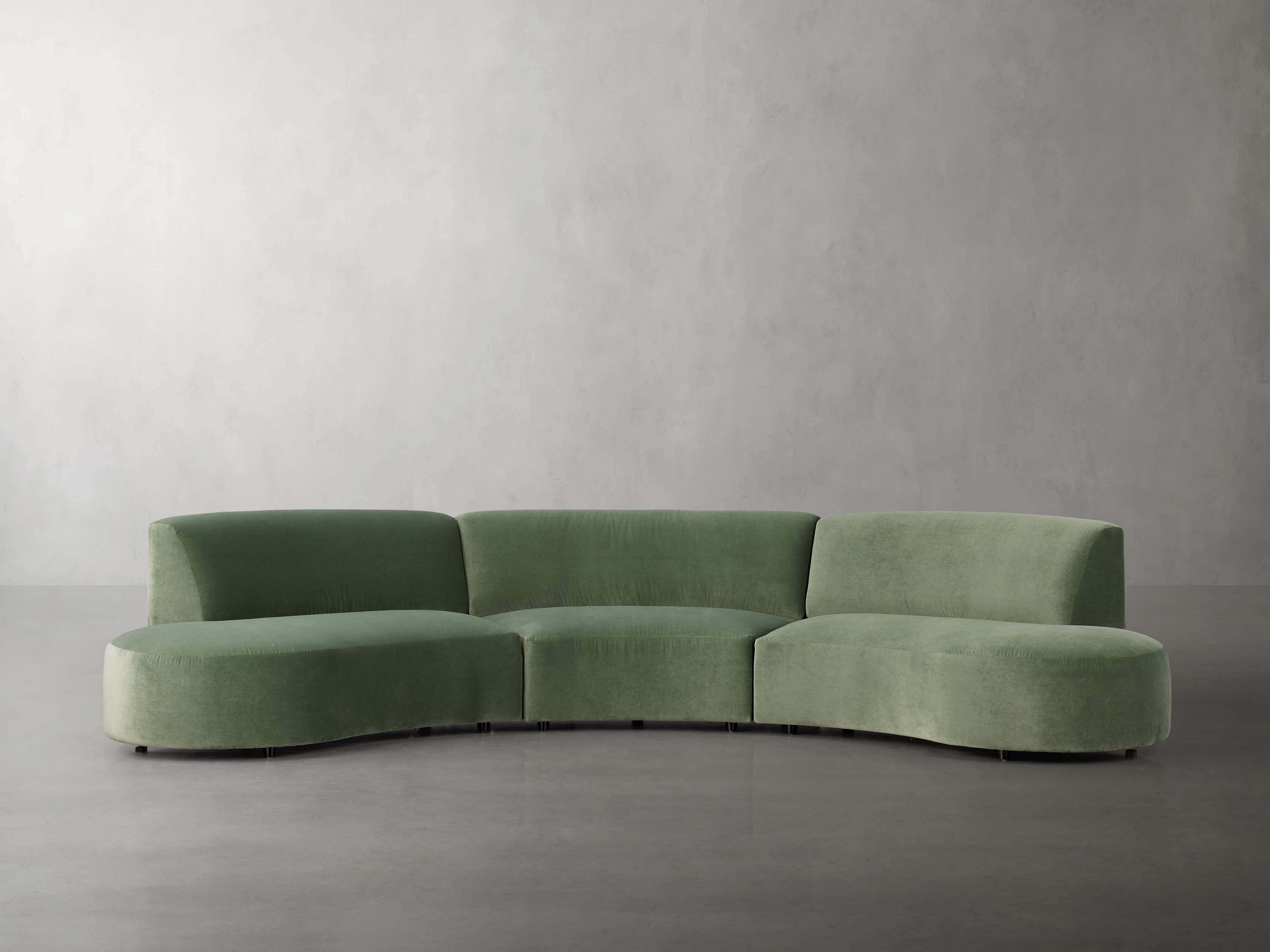 Davis Three-Piece Sectional in Vanni Spa