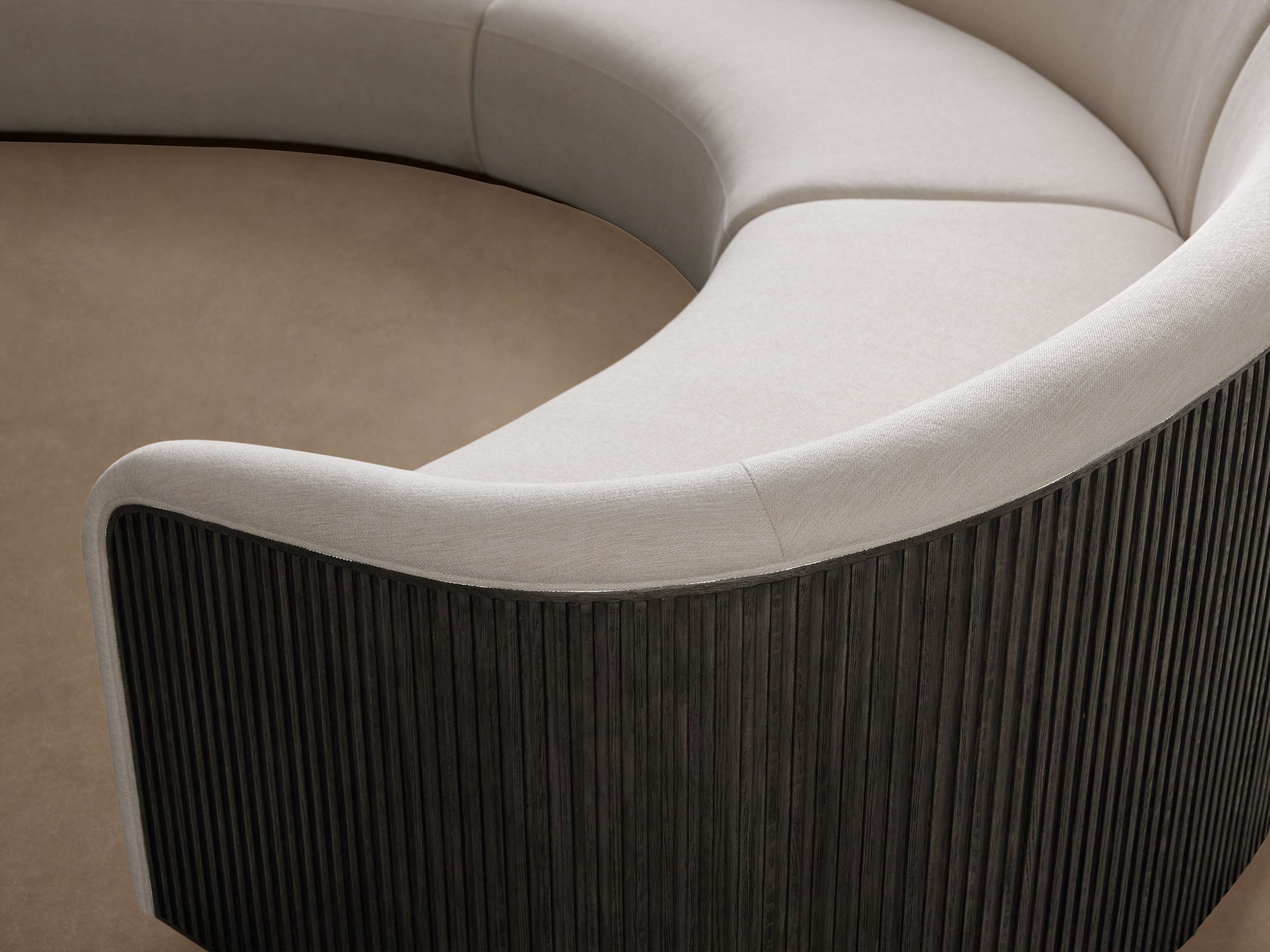 Finnley Three-Piece Curved Sectional