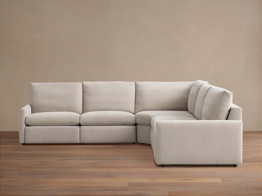 Kipton Slim Arm Motion Sectional Builder