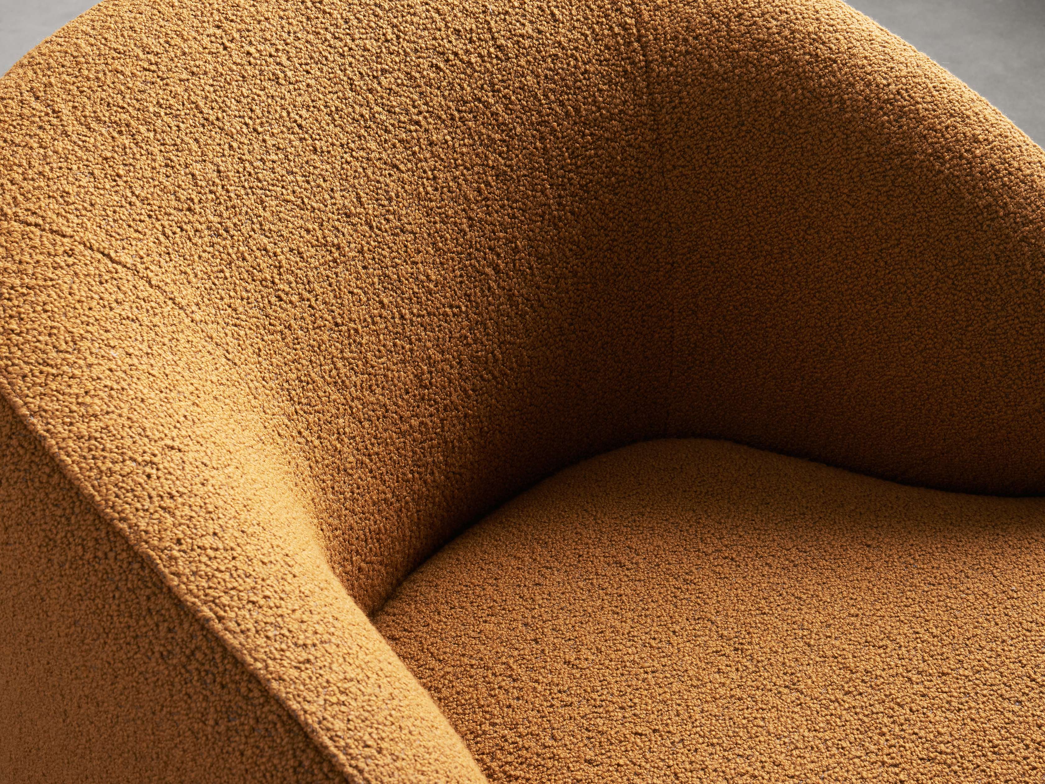 Alonzo Swivel Chair in Lecco Spice