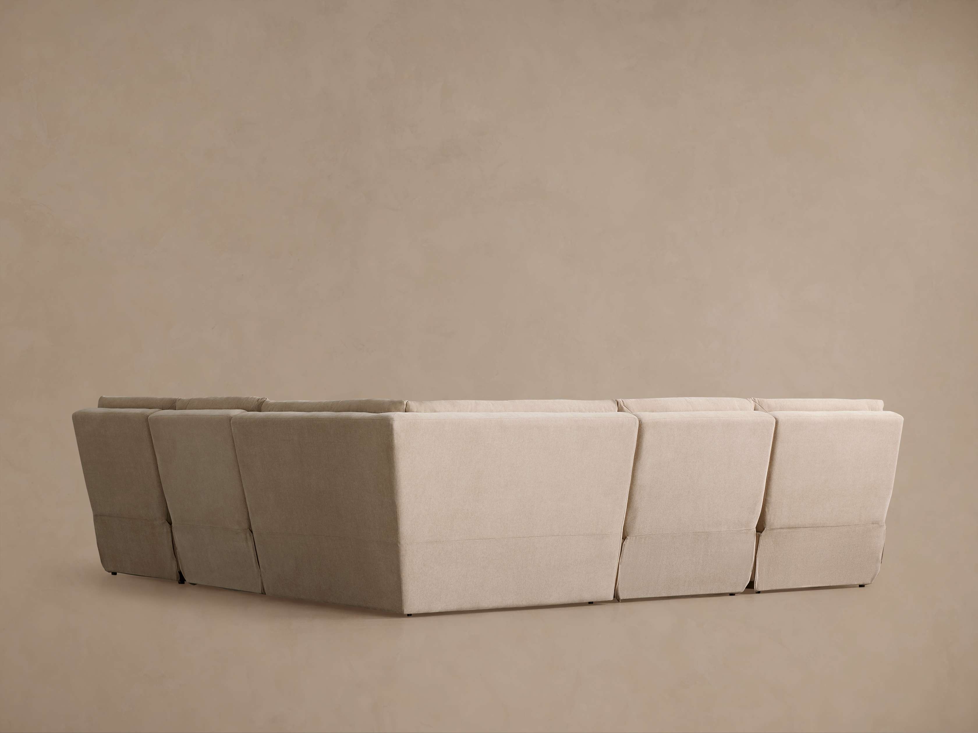 Rowland Tailored Five-Piece Motion Corner Sectional - Thumbnail 5