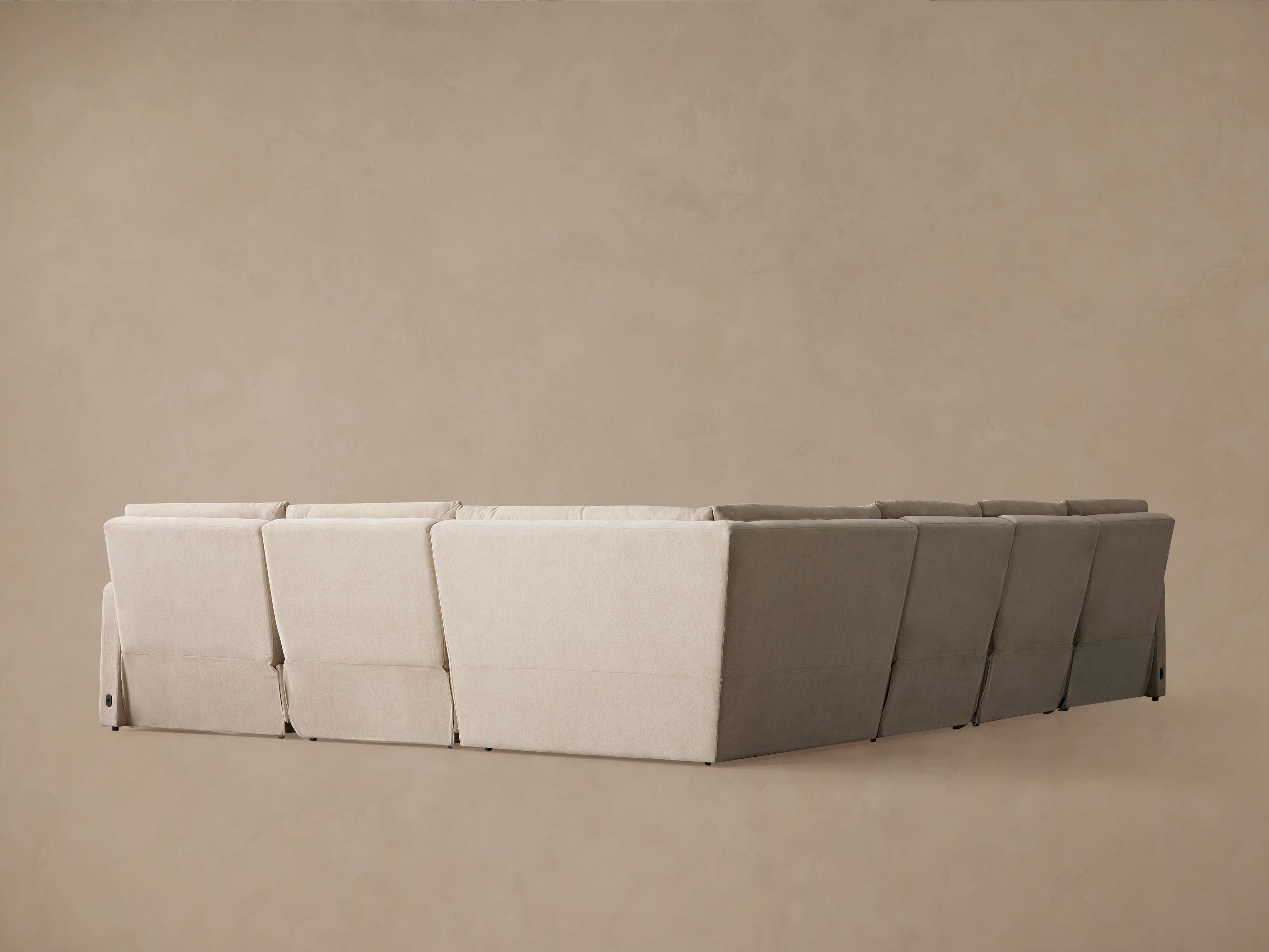 Rowland Tailored Six-Piece Motion Sectional - Thumbnail 5