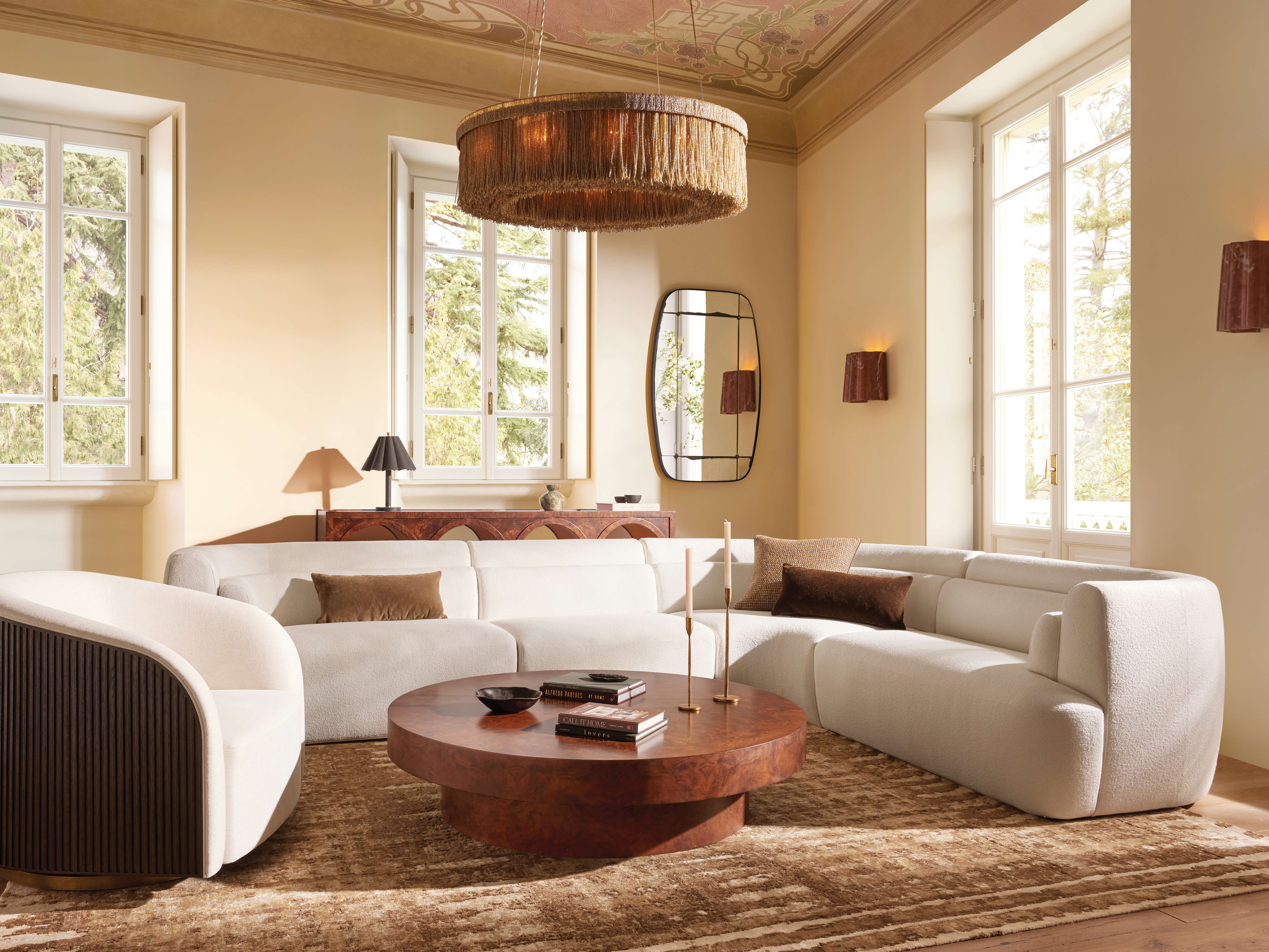 Lovina Four-Piece Sectional – Arhaus