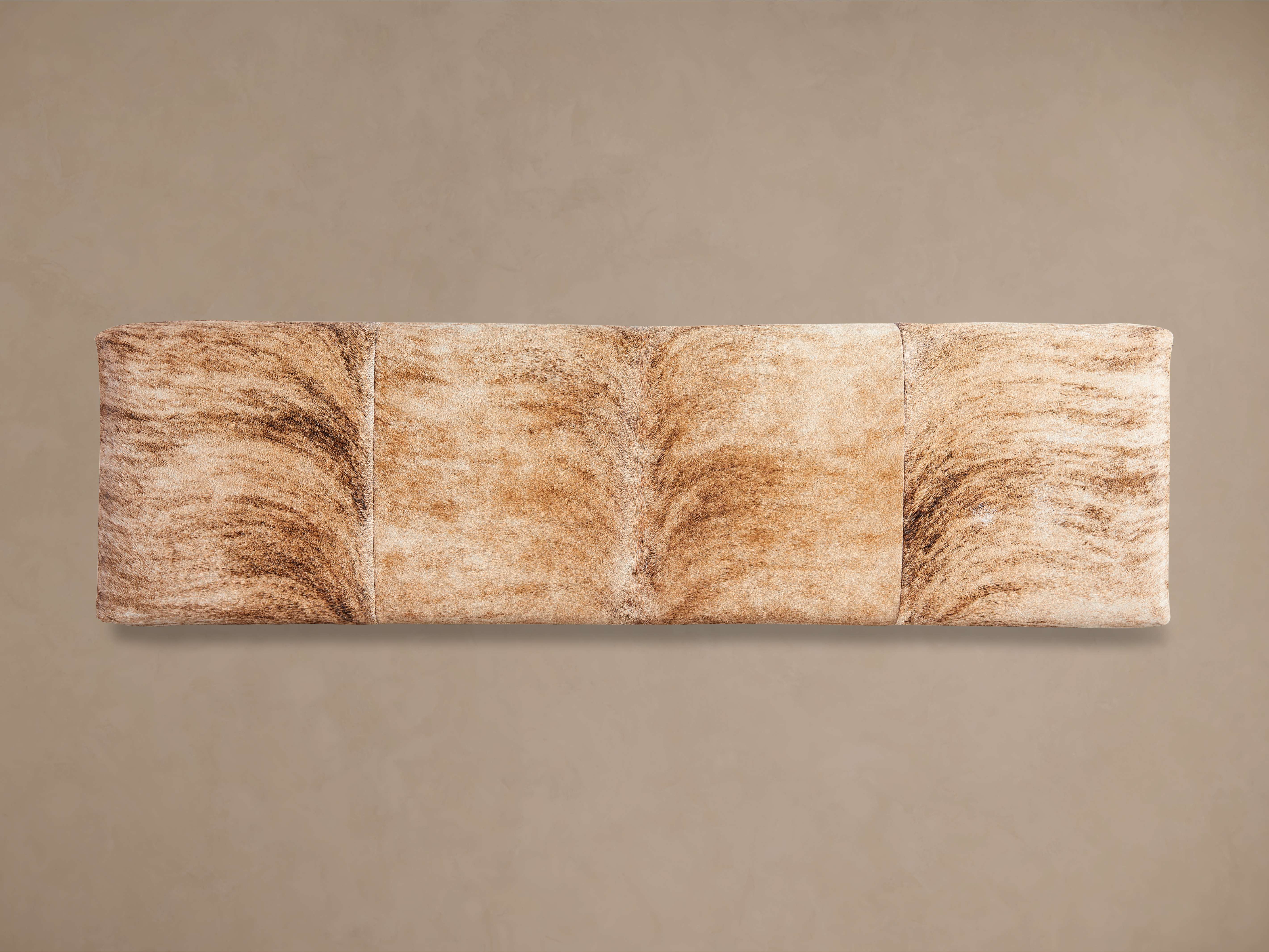 Tilton Hair on Hide Bench - Thumbnail 3