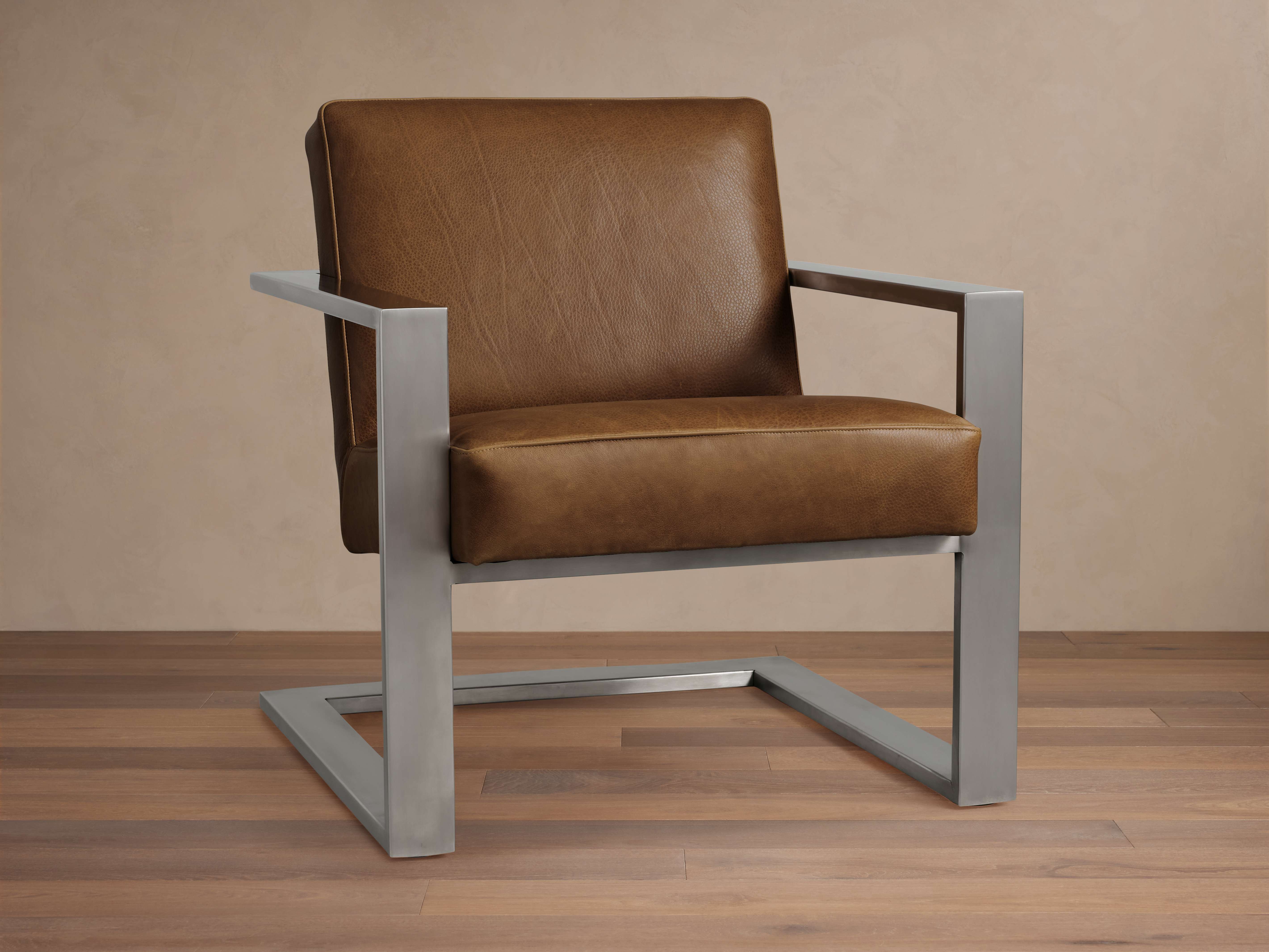 Sabina Leather Chair - Thumbnail 2