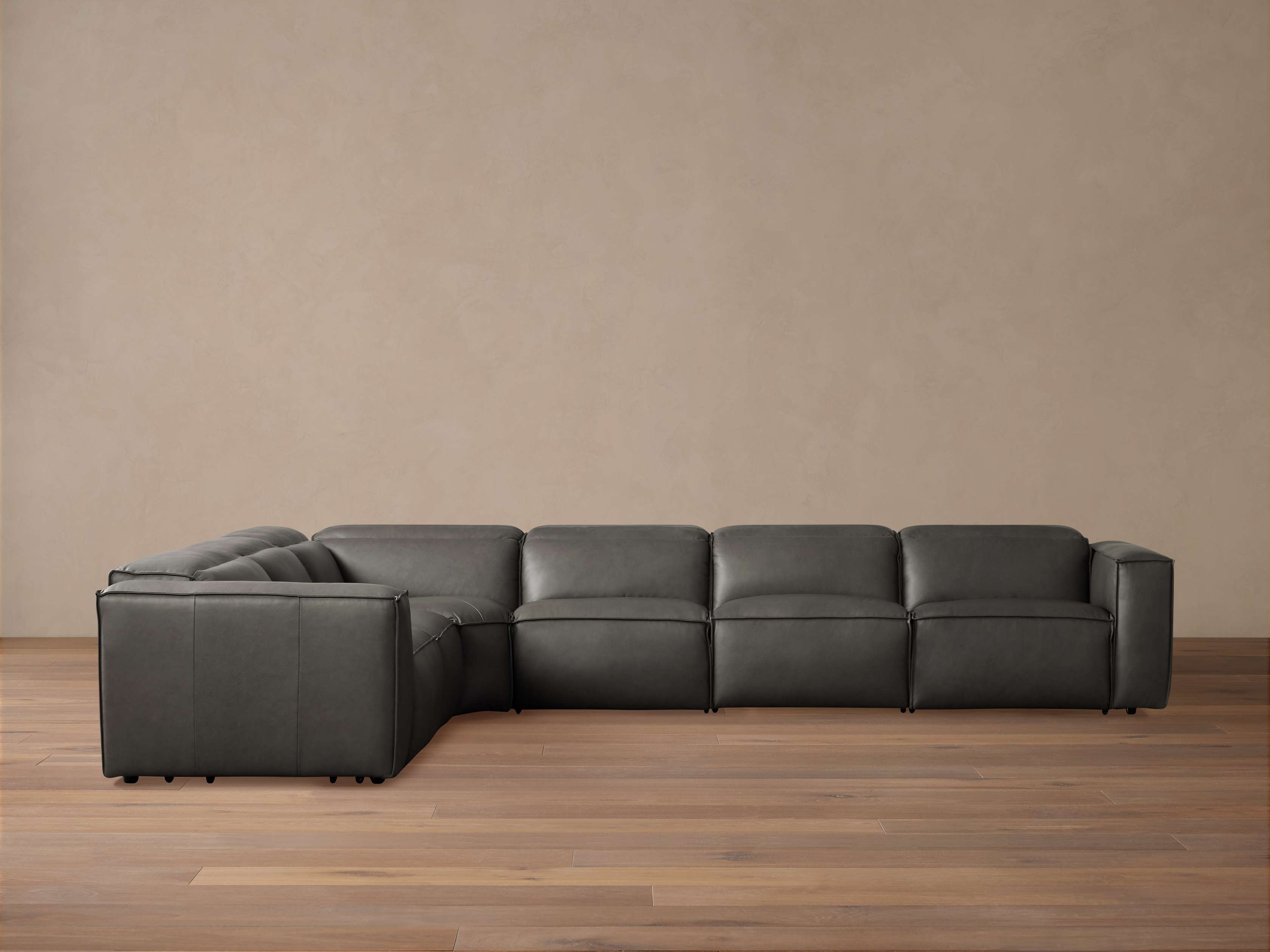Coburn Leather Six Piece Motion Sectional
– Arhaus