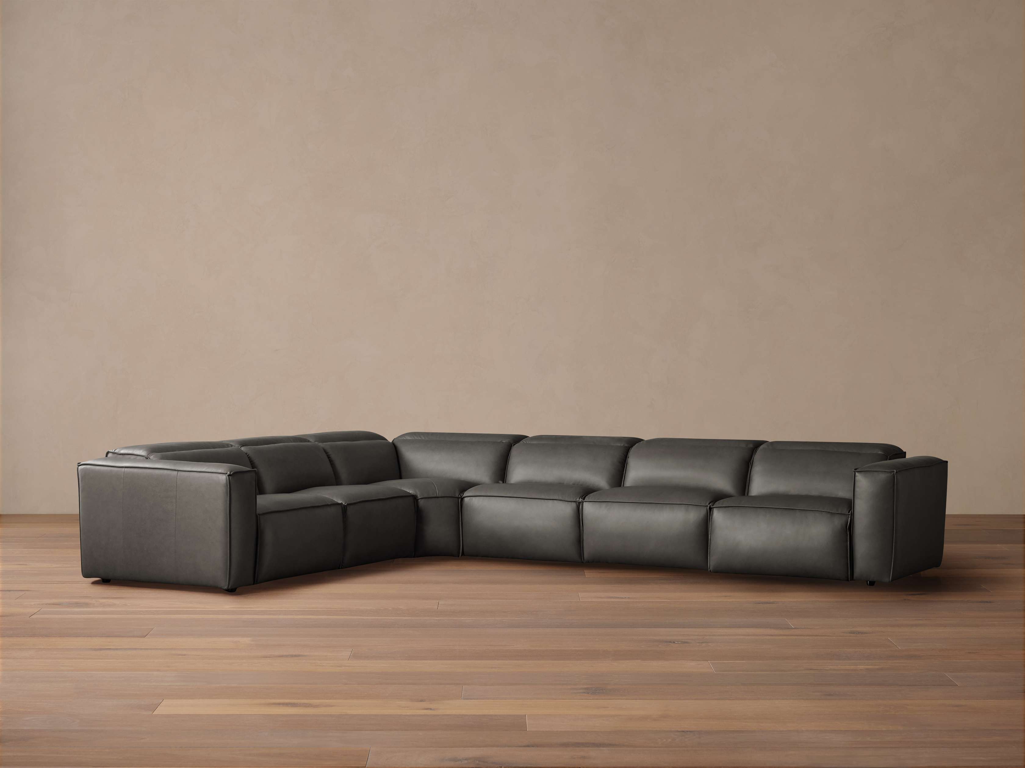 Coburn Leather Six Piece Motion Sectional
– Arhaus