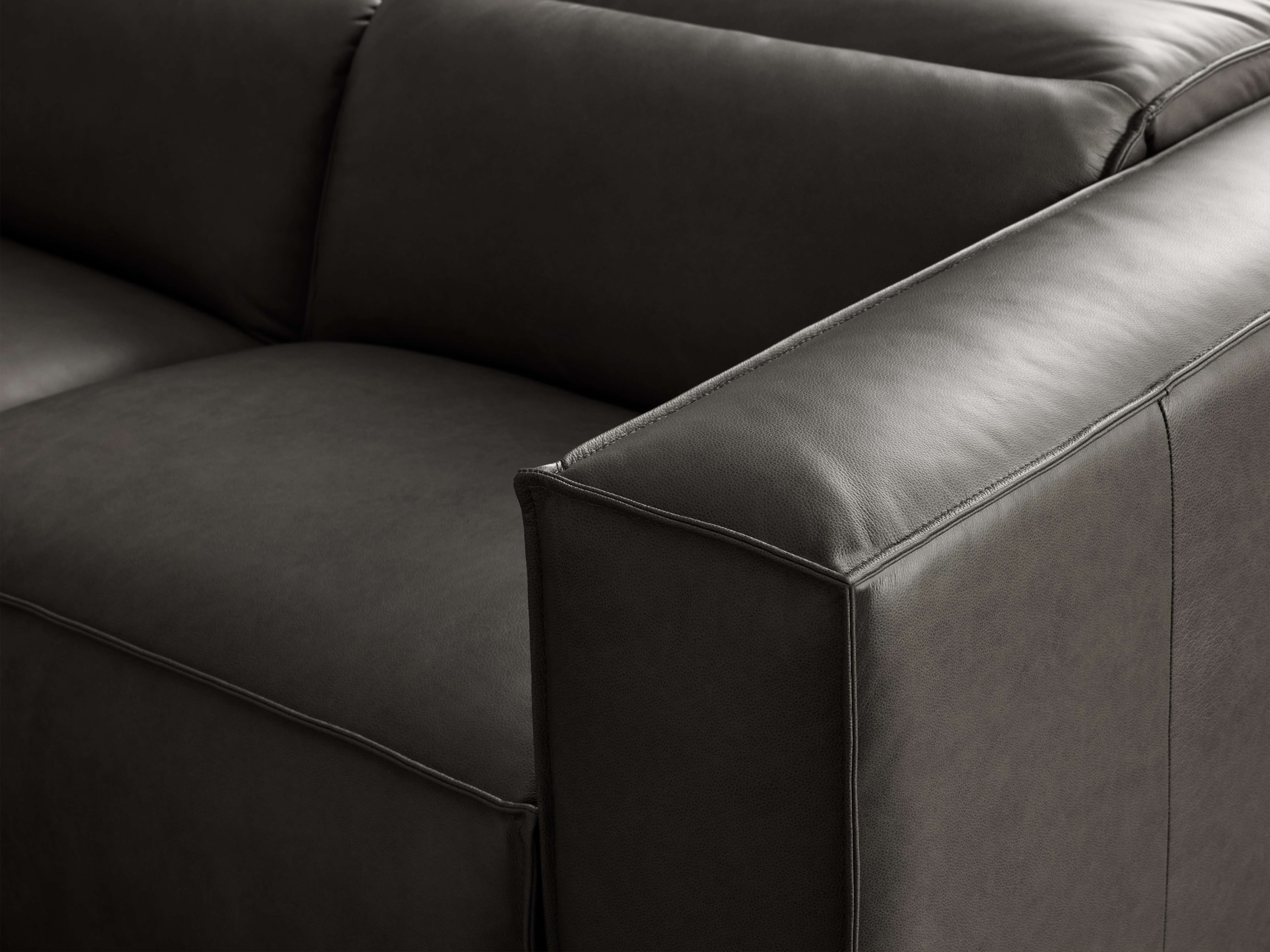 Coburn Leather Five Piece Motion Corner Sectional