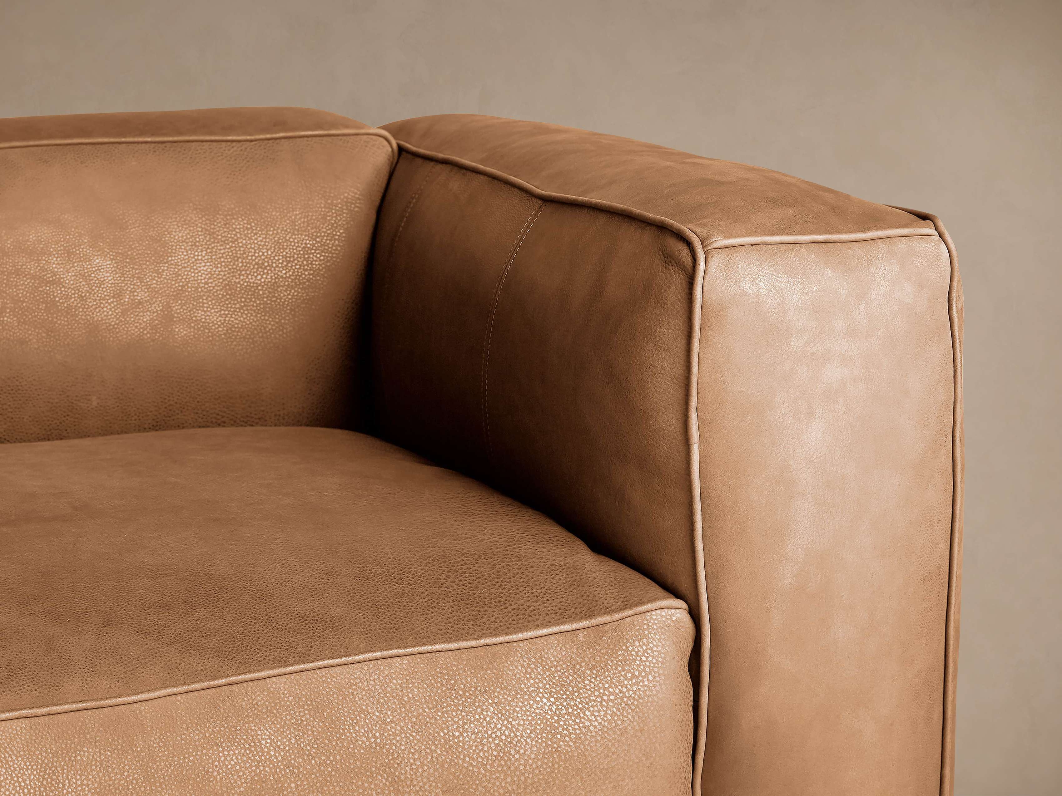 Madrone Leather Sofa