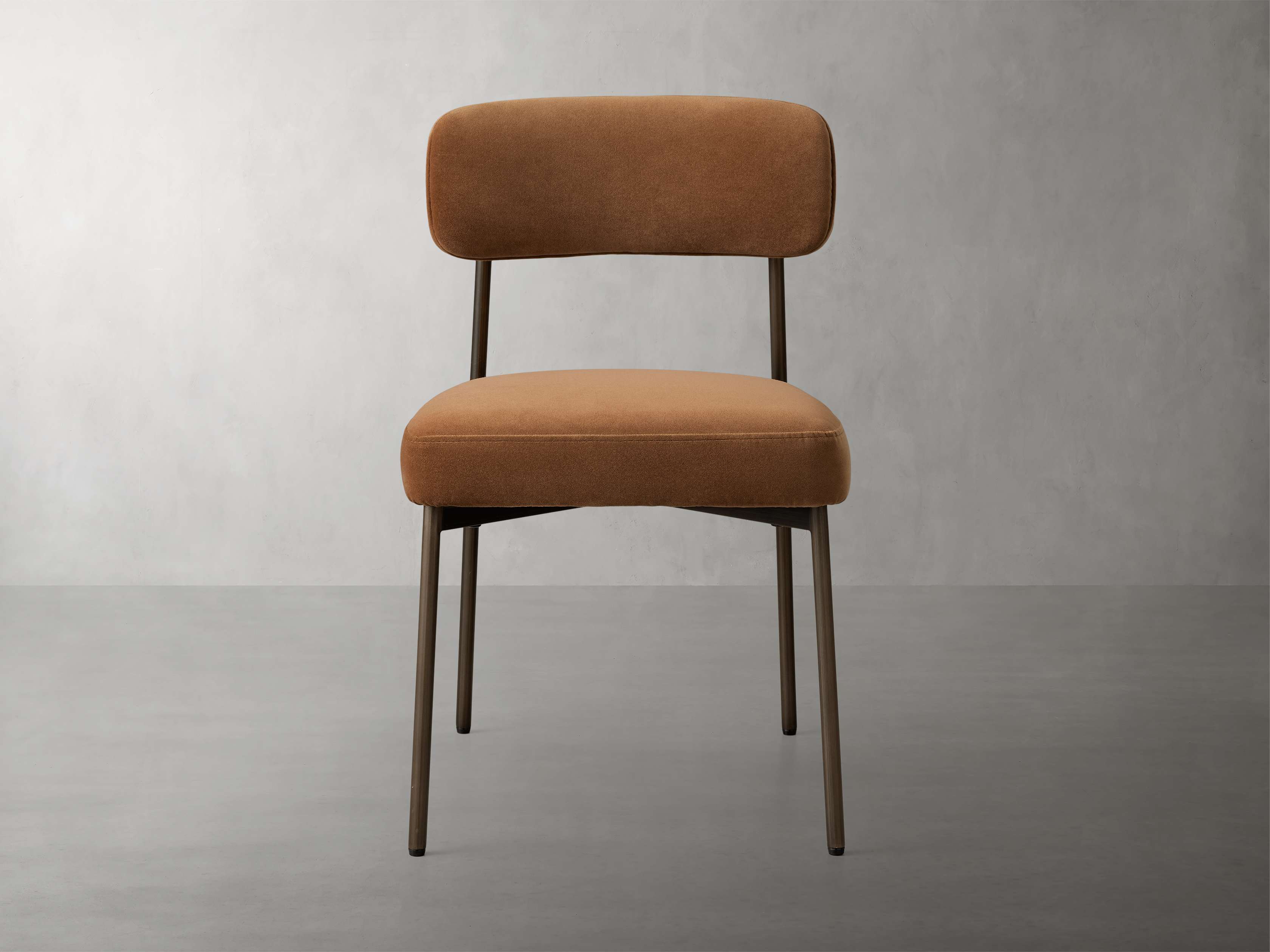 Billie Dining Side Chair in Antique Bronze - Thumbnail 3