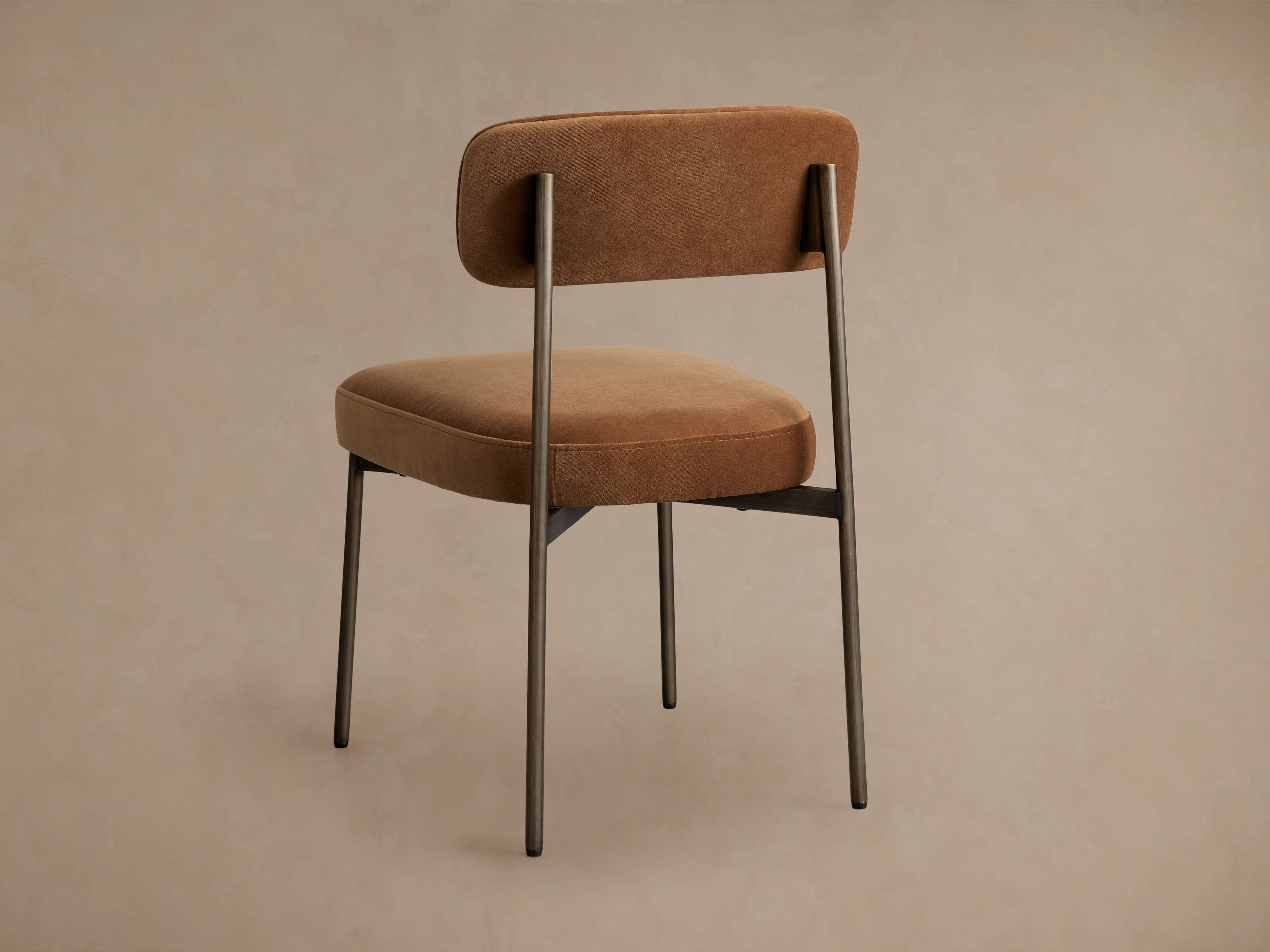 Billie Dining Side Chair in Antique Bronze