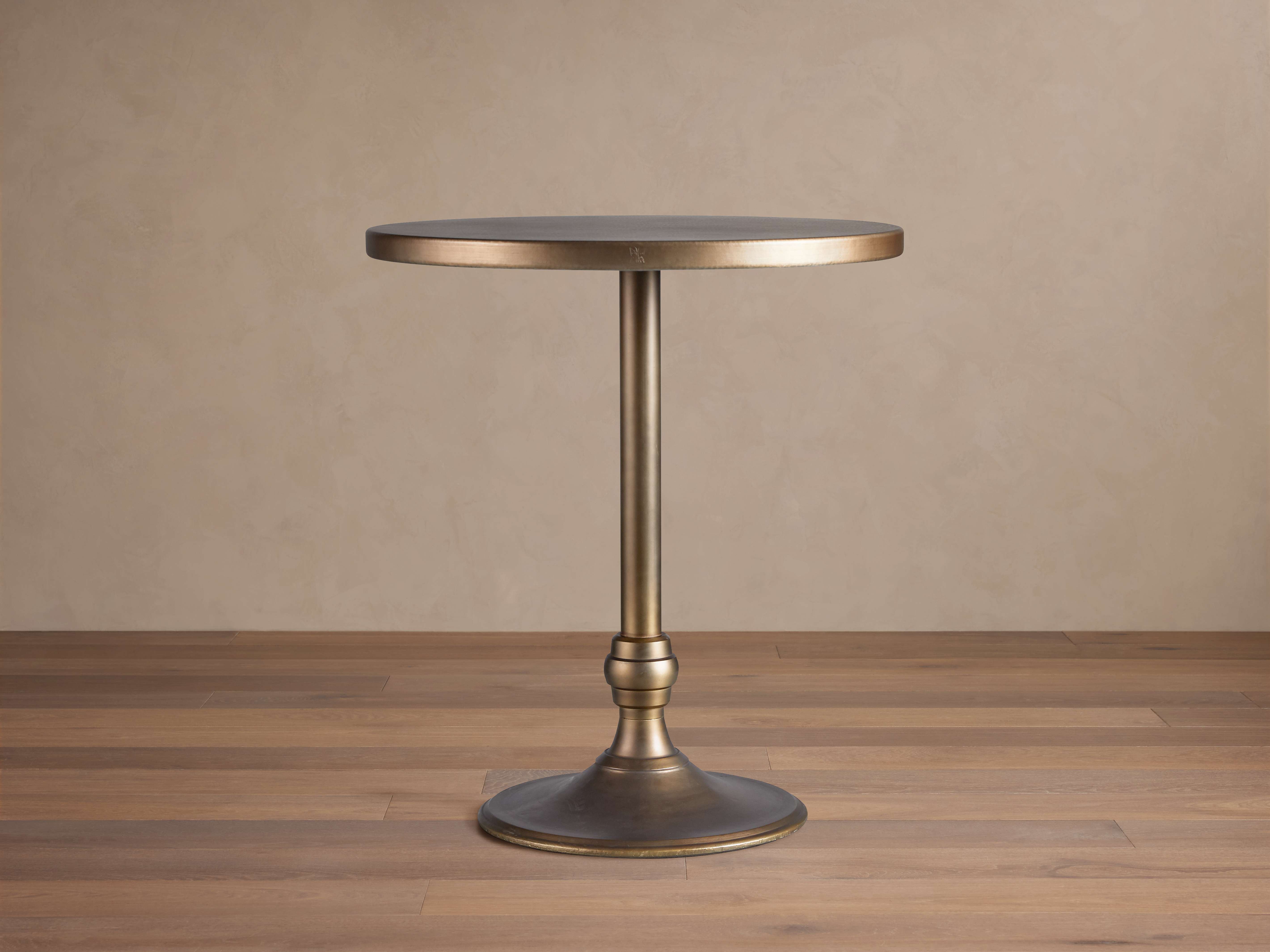 Recycled Metal Counter Table with Wade Base - Thumbnail 3