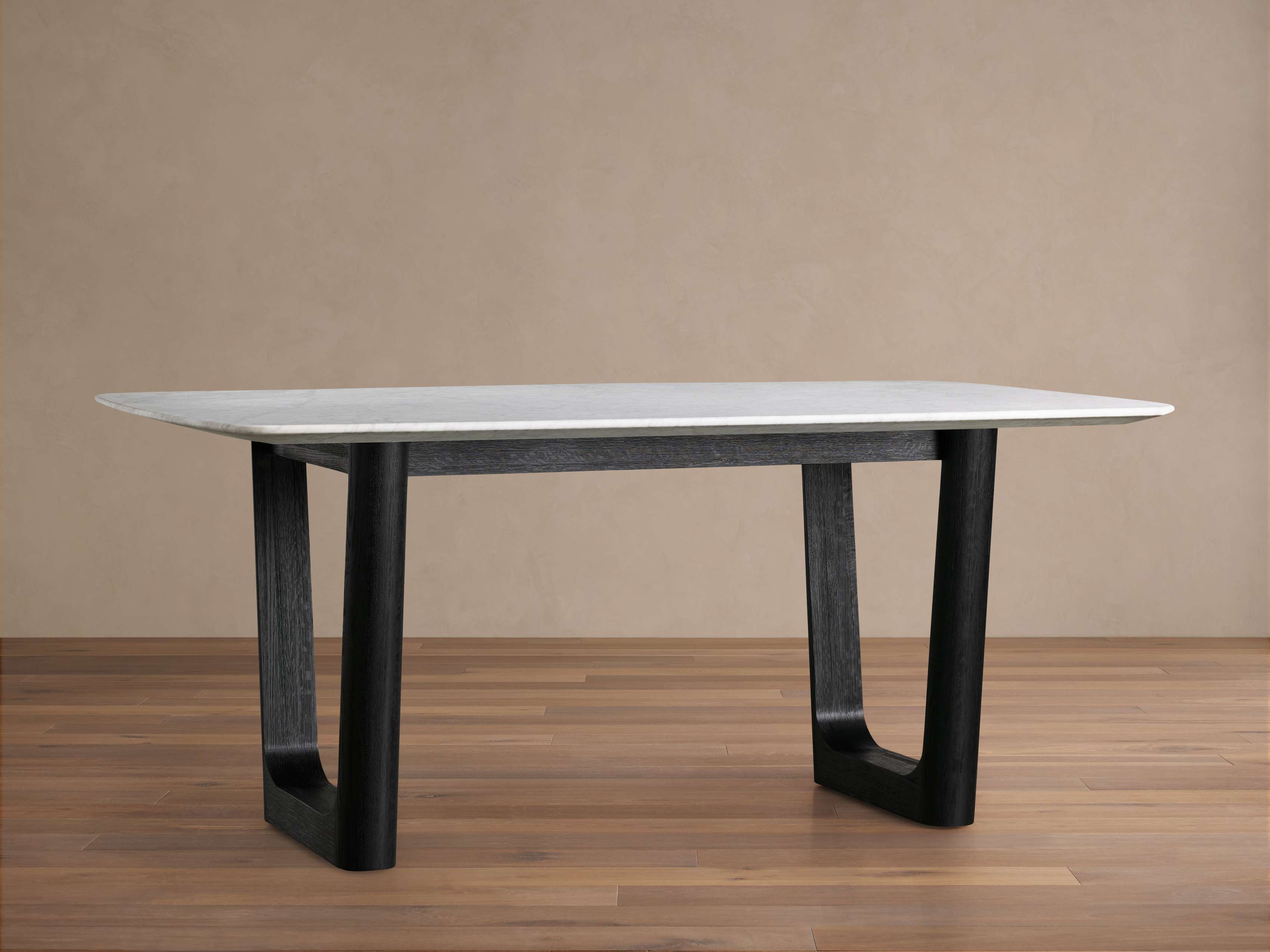 Saint Germain Stone Dining Table with Rennes Base