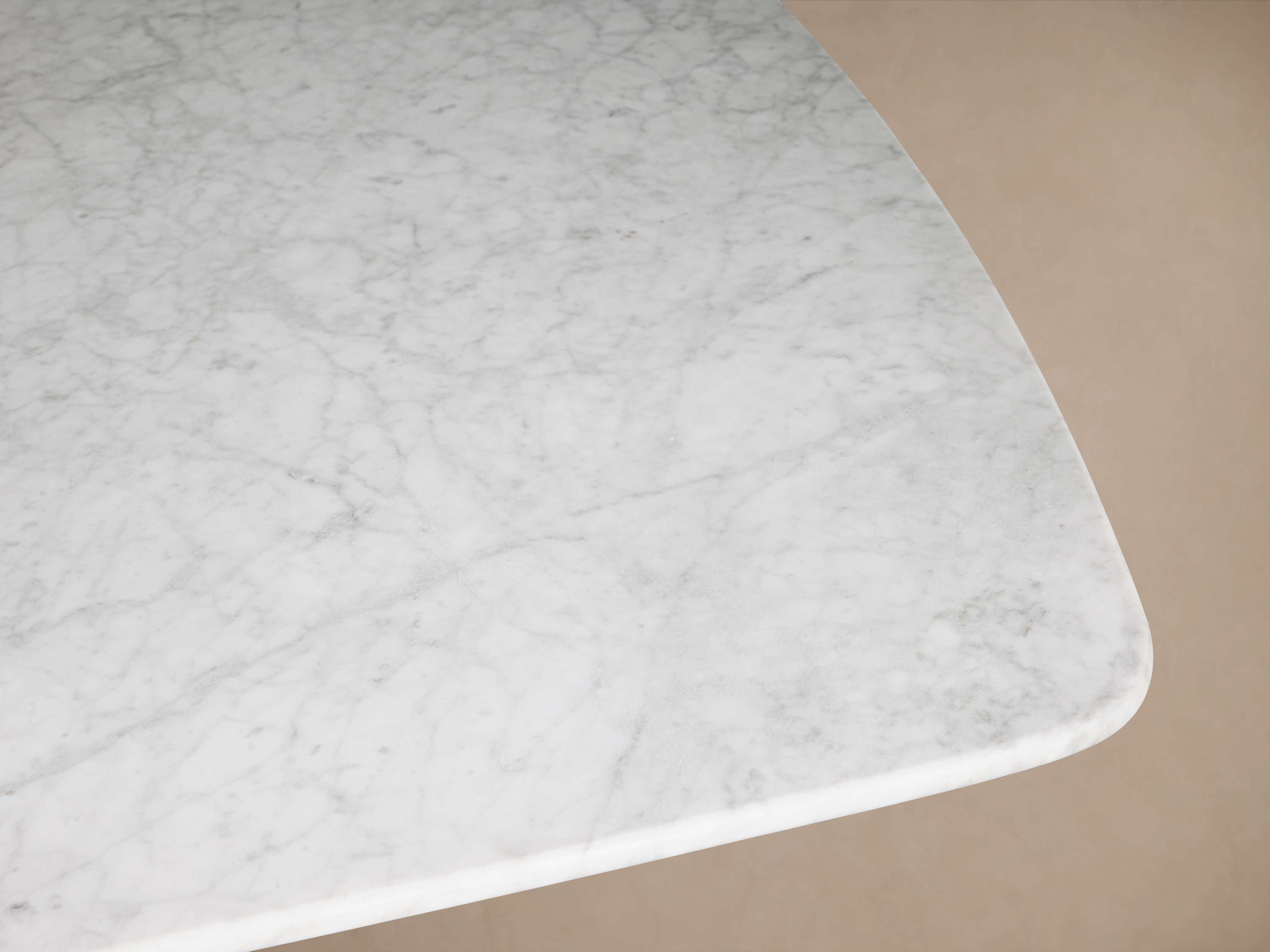 Saint Germain Stone Dining Table with Rennes Base