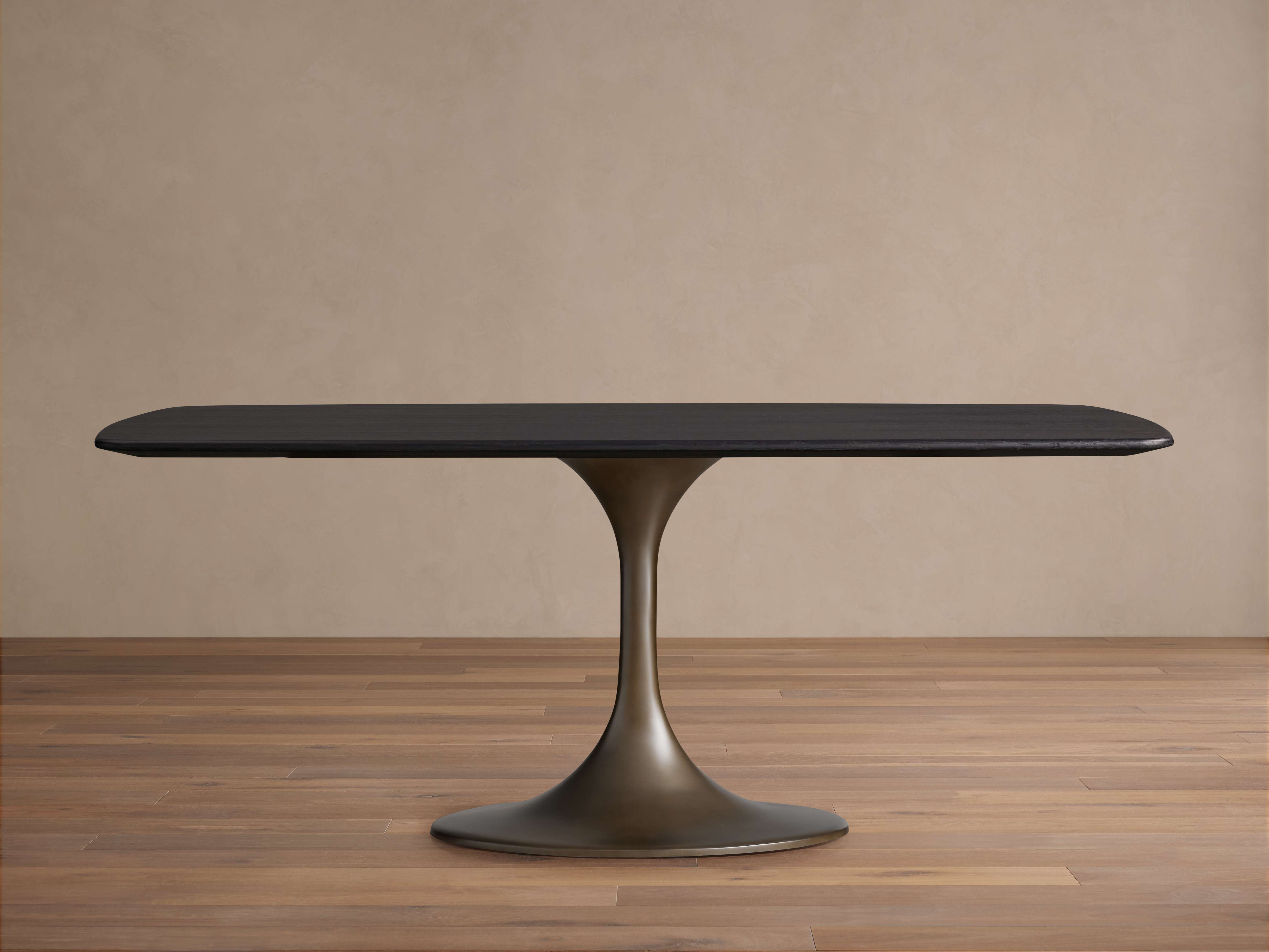 Saint Germain Stone Dining Table with Launette Base - Thumbnail 4