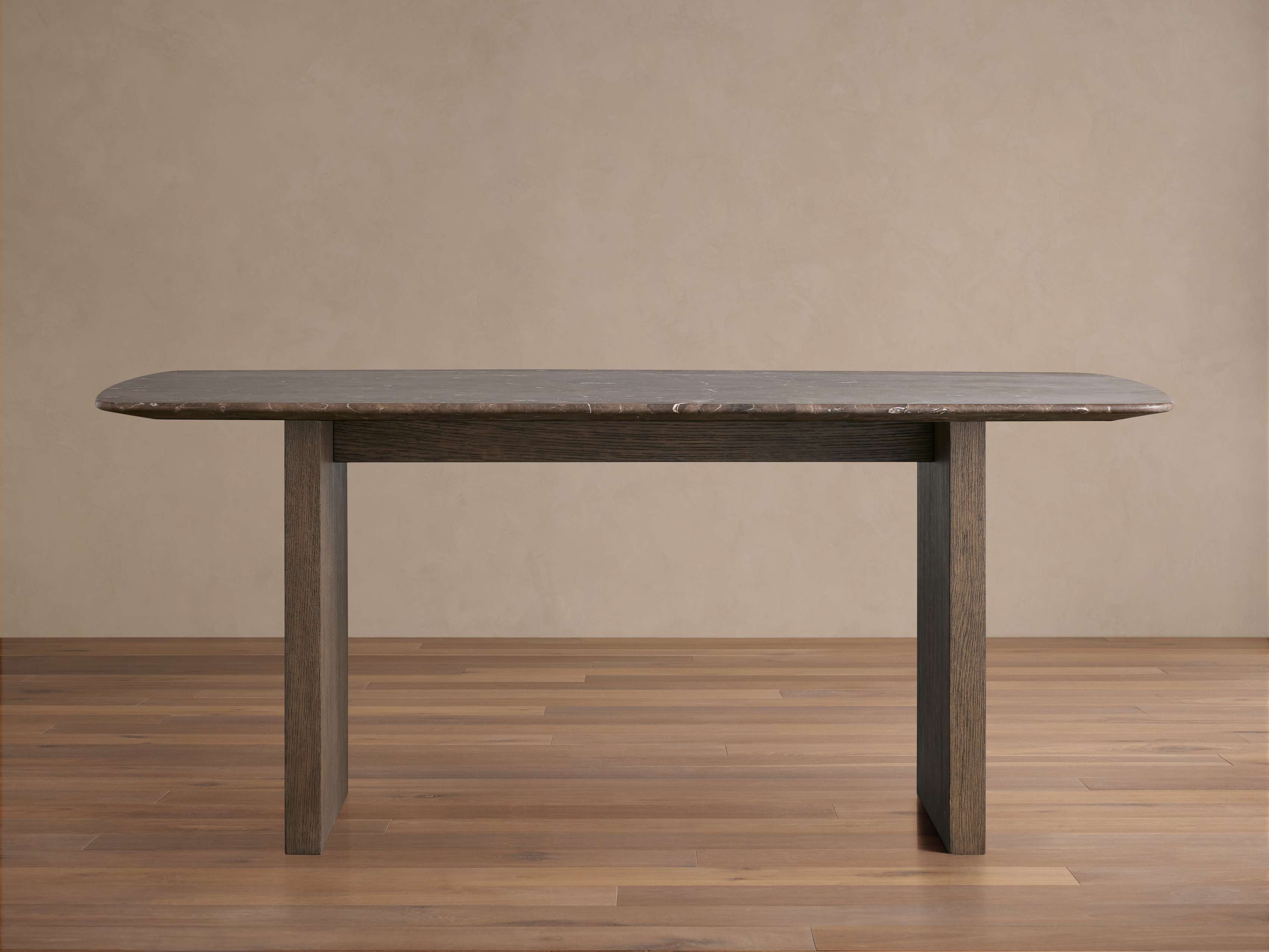 Saint Germain Stone Top Dining Table with Wood Clement Base
– Arhaus