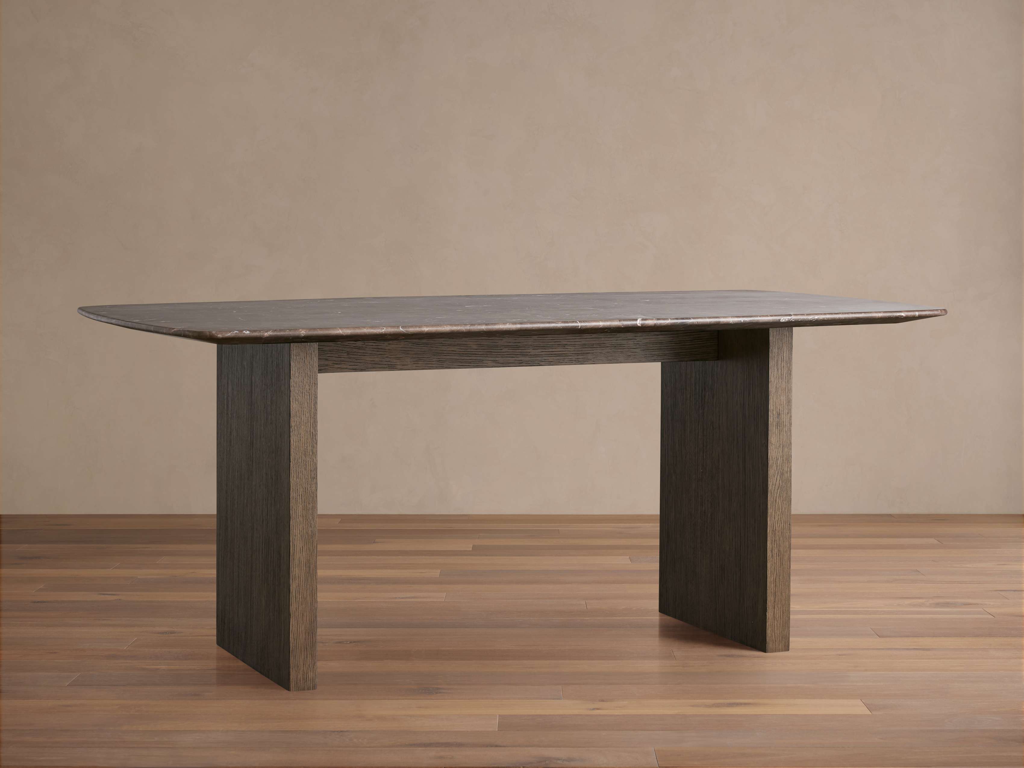 Saint Germain Stone Top Dining Table with Wood Clement Base
– Arhaus