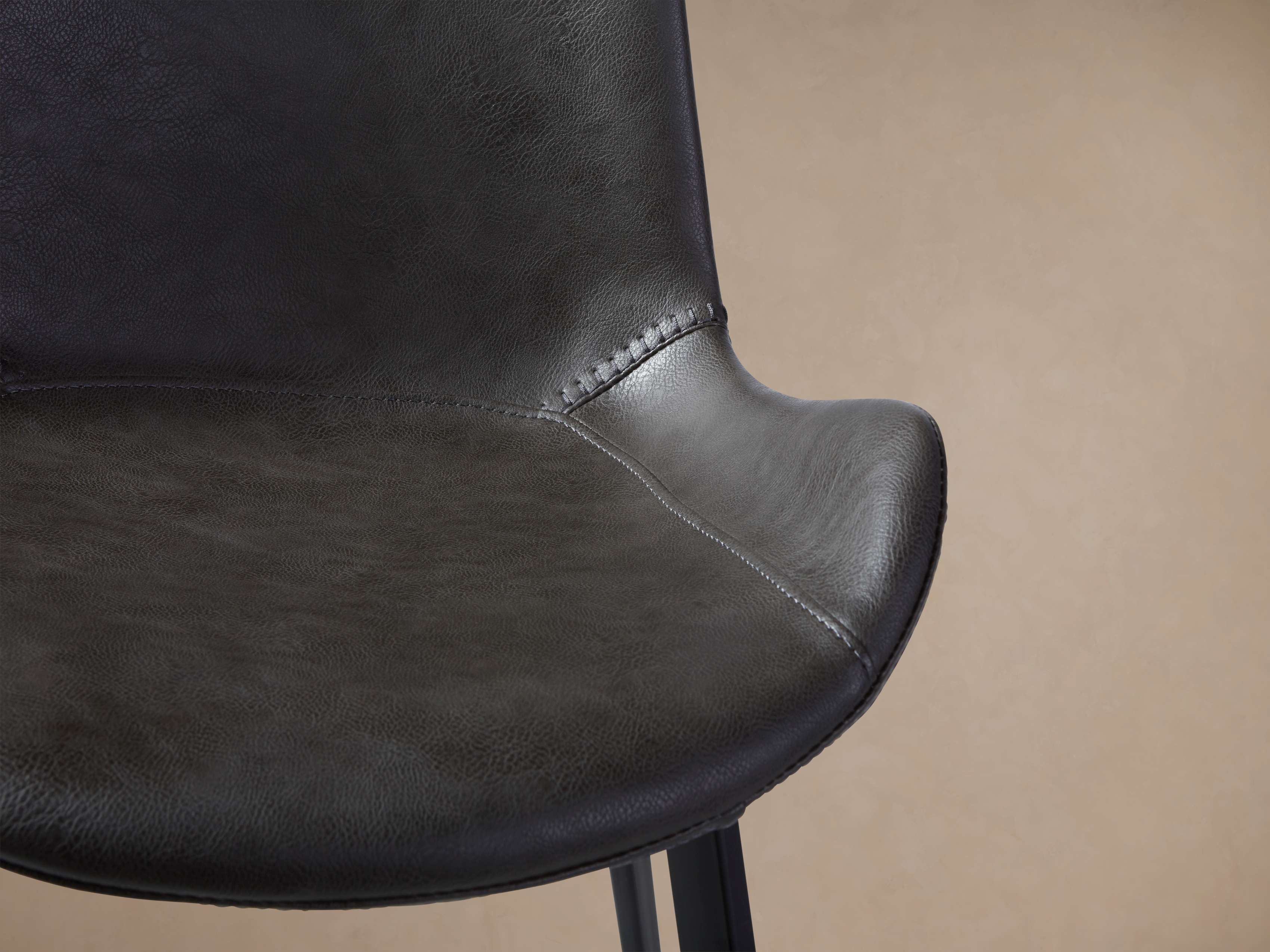 Gage Faux Leather Dining Chair – Arhaus