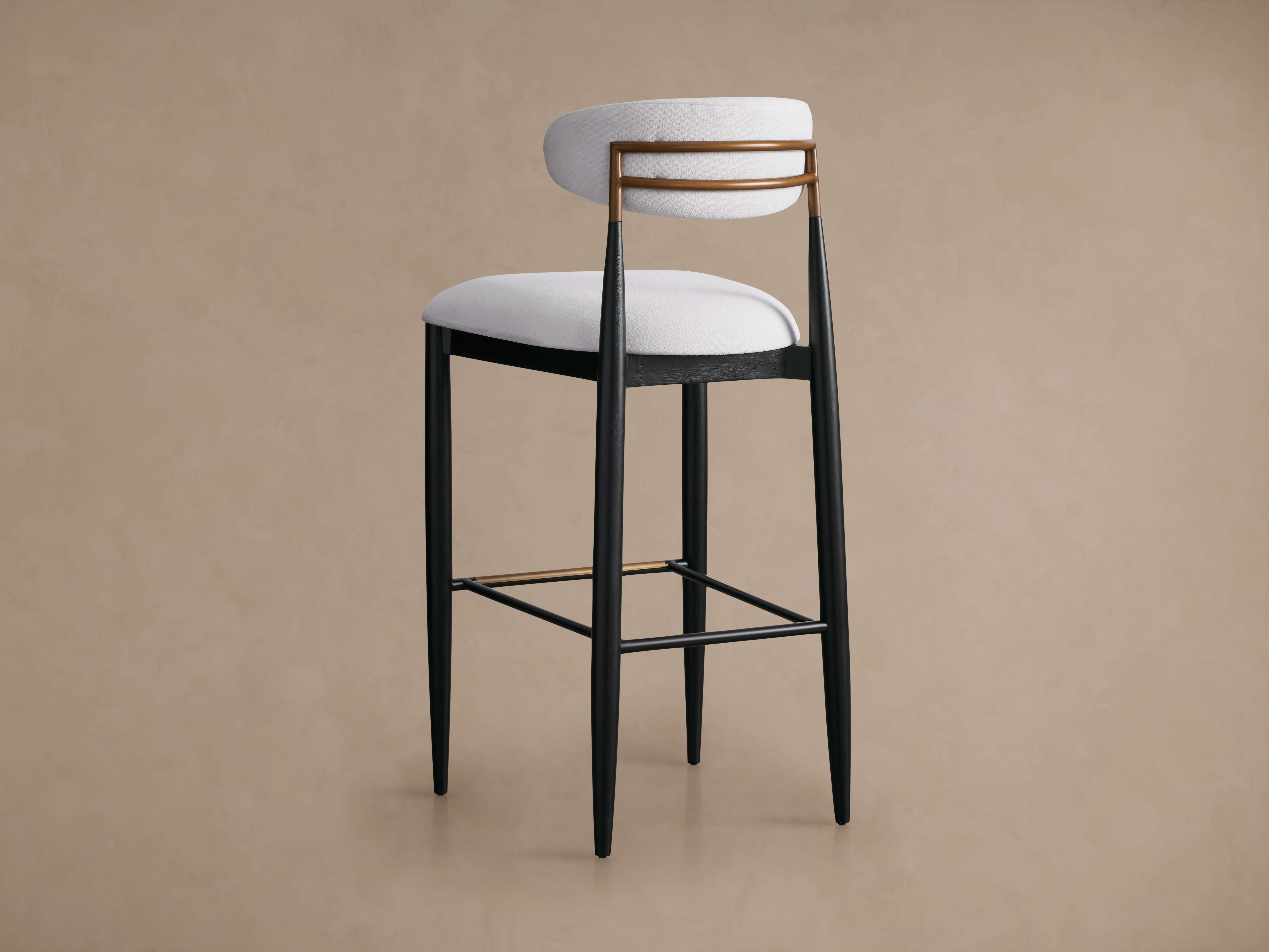 Arhaus Jagger Stool - Thumbnail 2