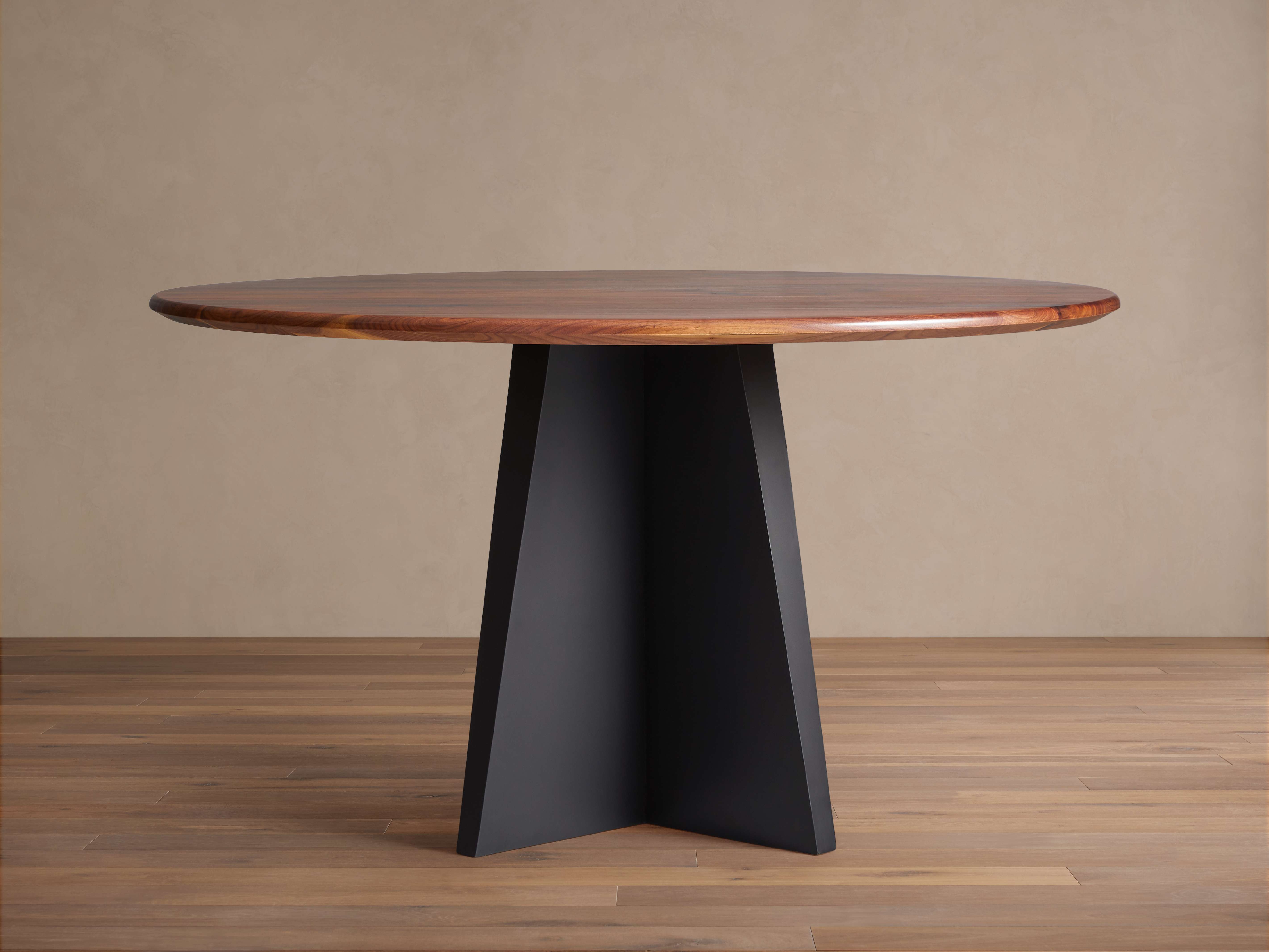 Jacob Dining Table with Vertex Base