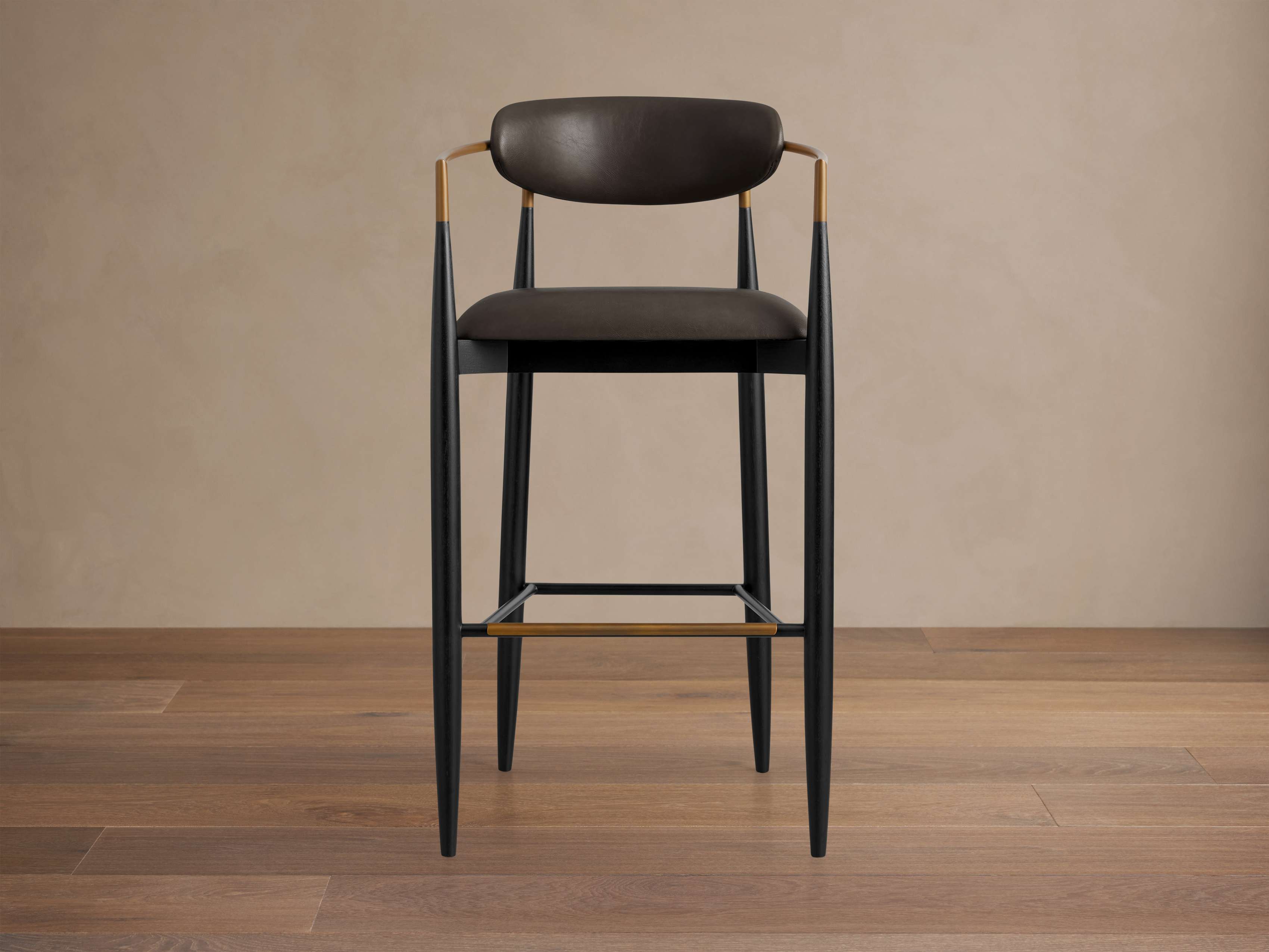 Jagger Faux Leather Stool