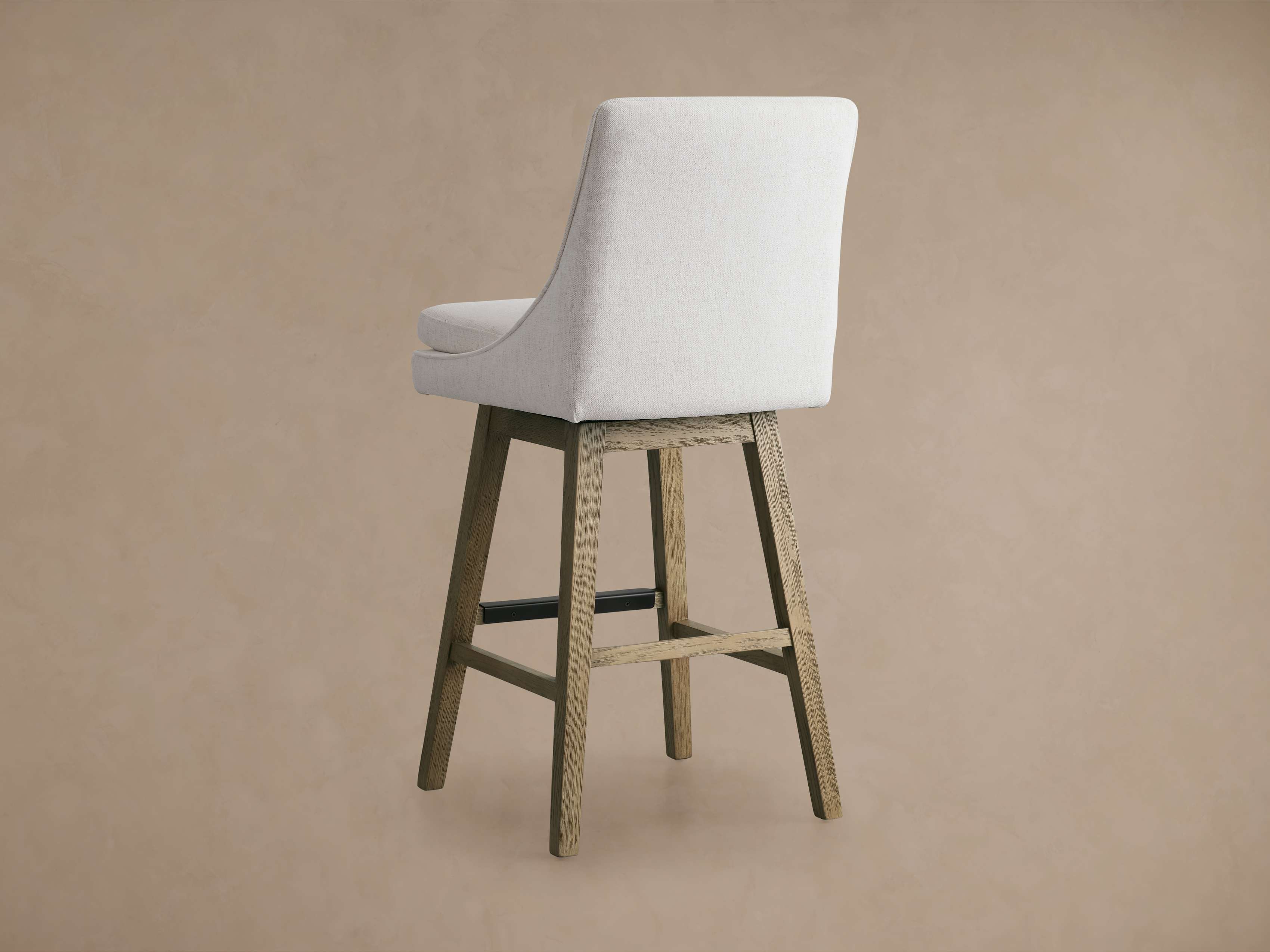 Lunden Swivel Stool in Fawn