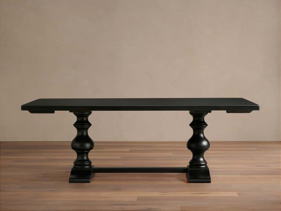 Tuscany Extension Dining Table in Midnight