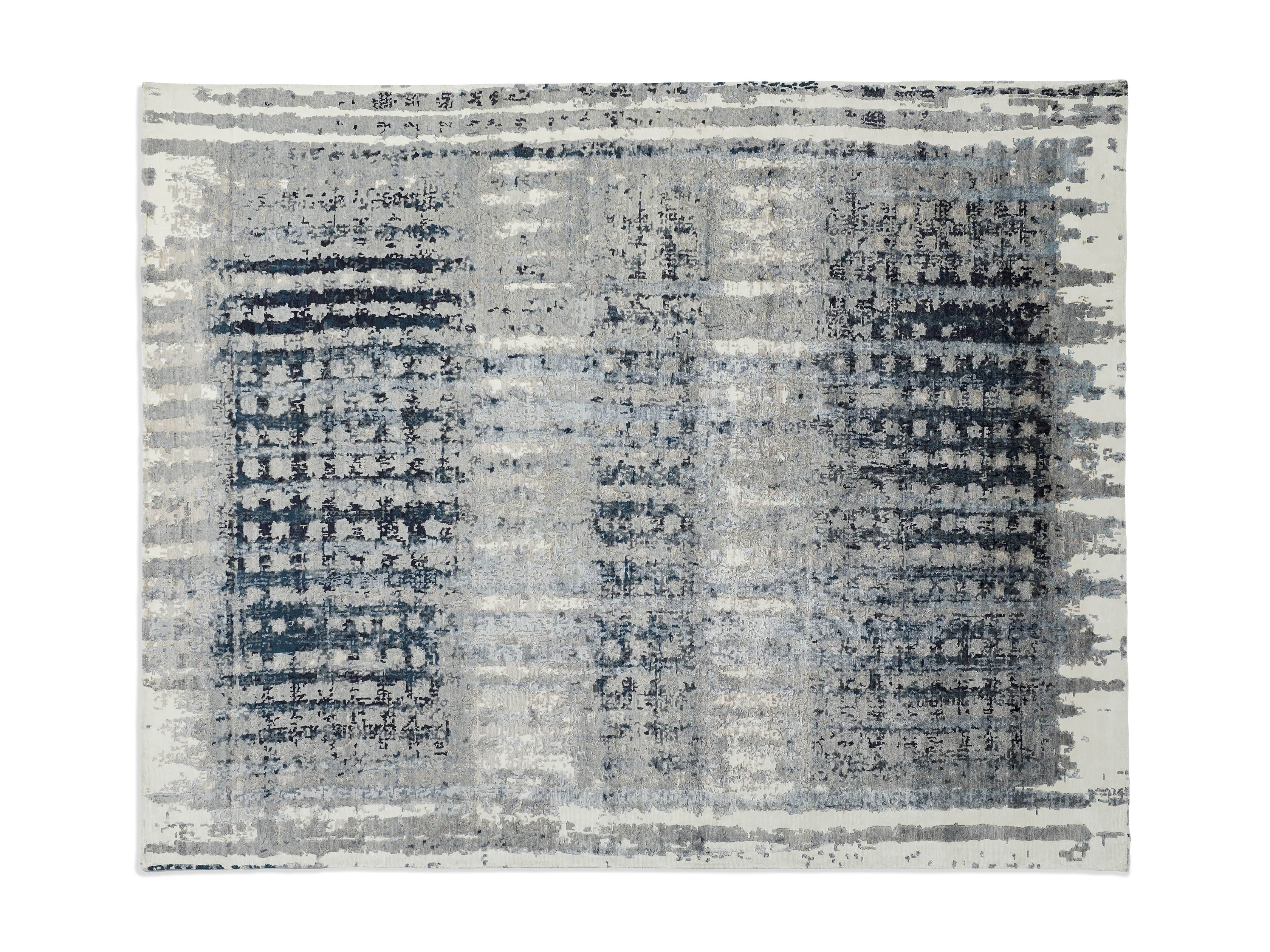 Grafton Hand-Knotted Rug in Indigo - Thumbnail 2