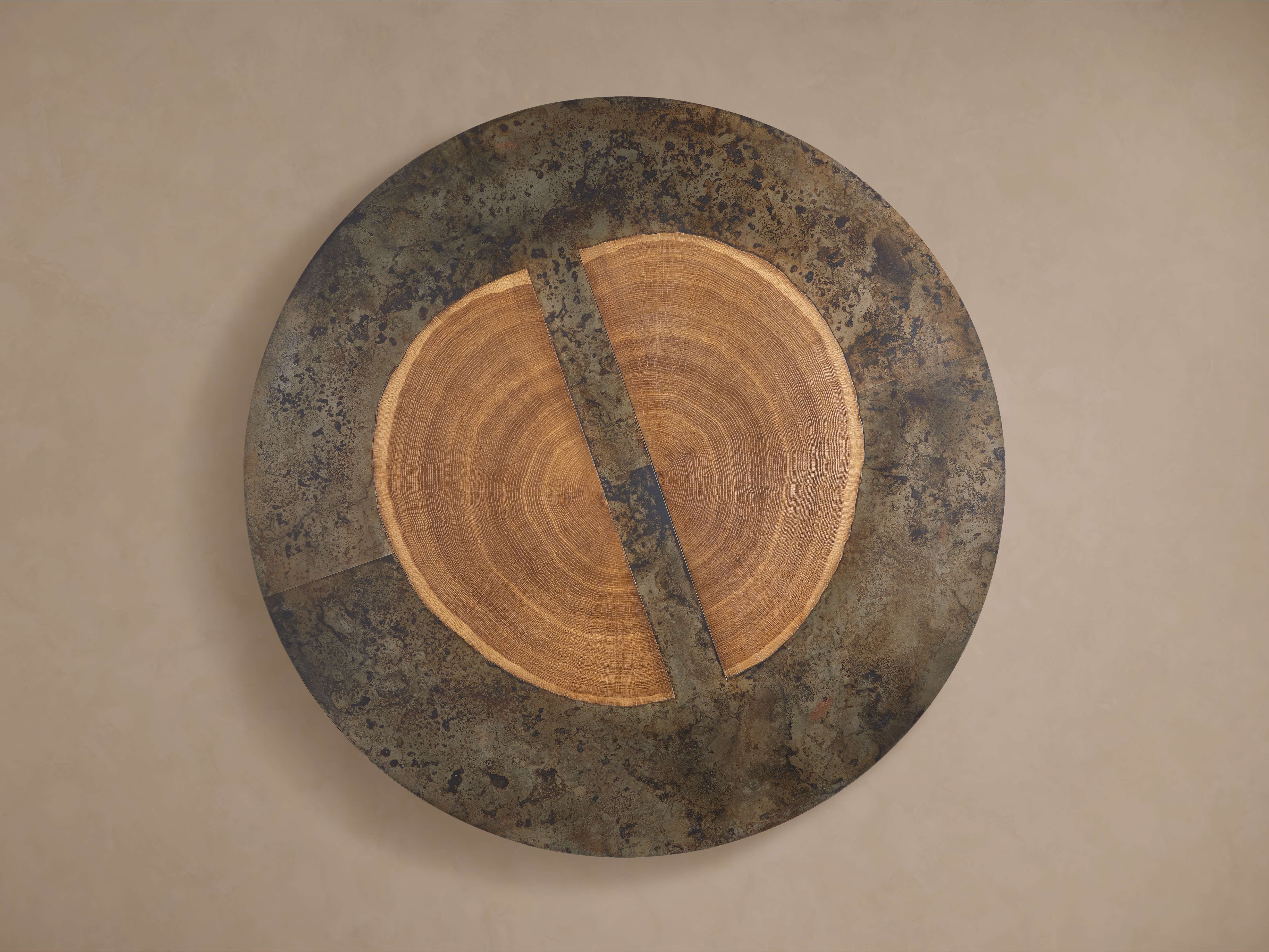 Acacius Round Coffee Table - Thumbnail 2