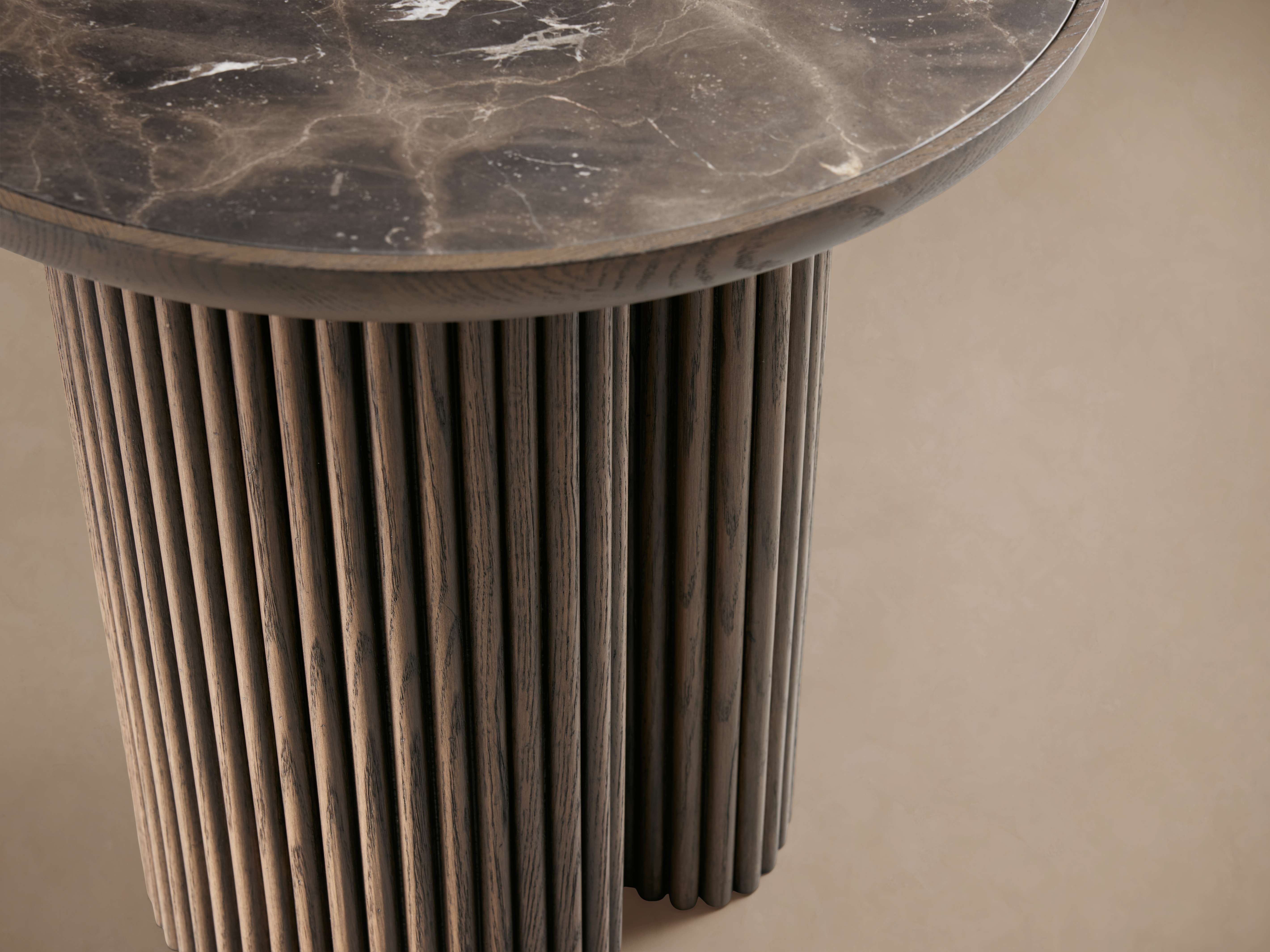 Astor Round End Table - Thumbnail 3