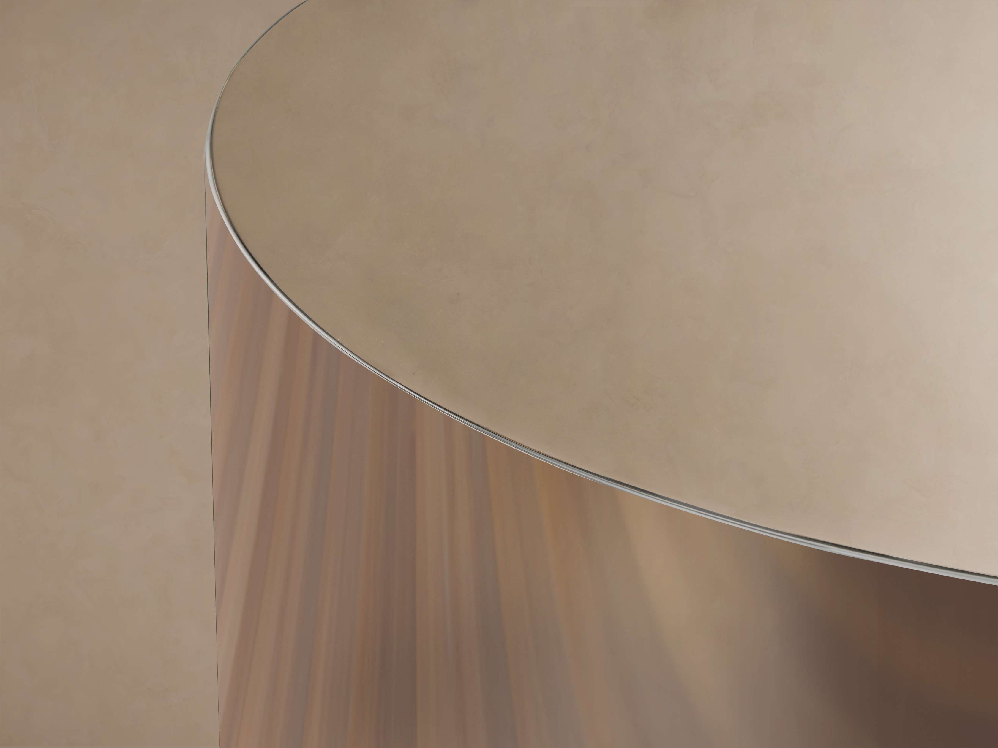 Cinzia Pedestal in Chrome – Arhaus