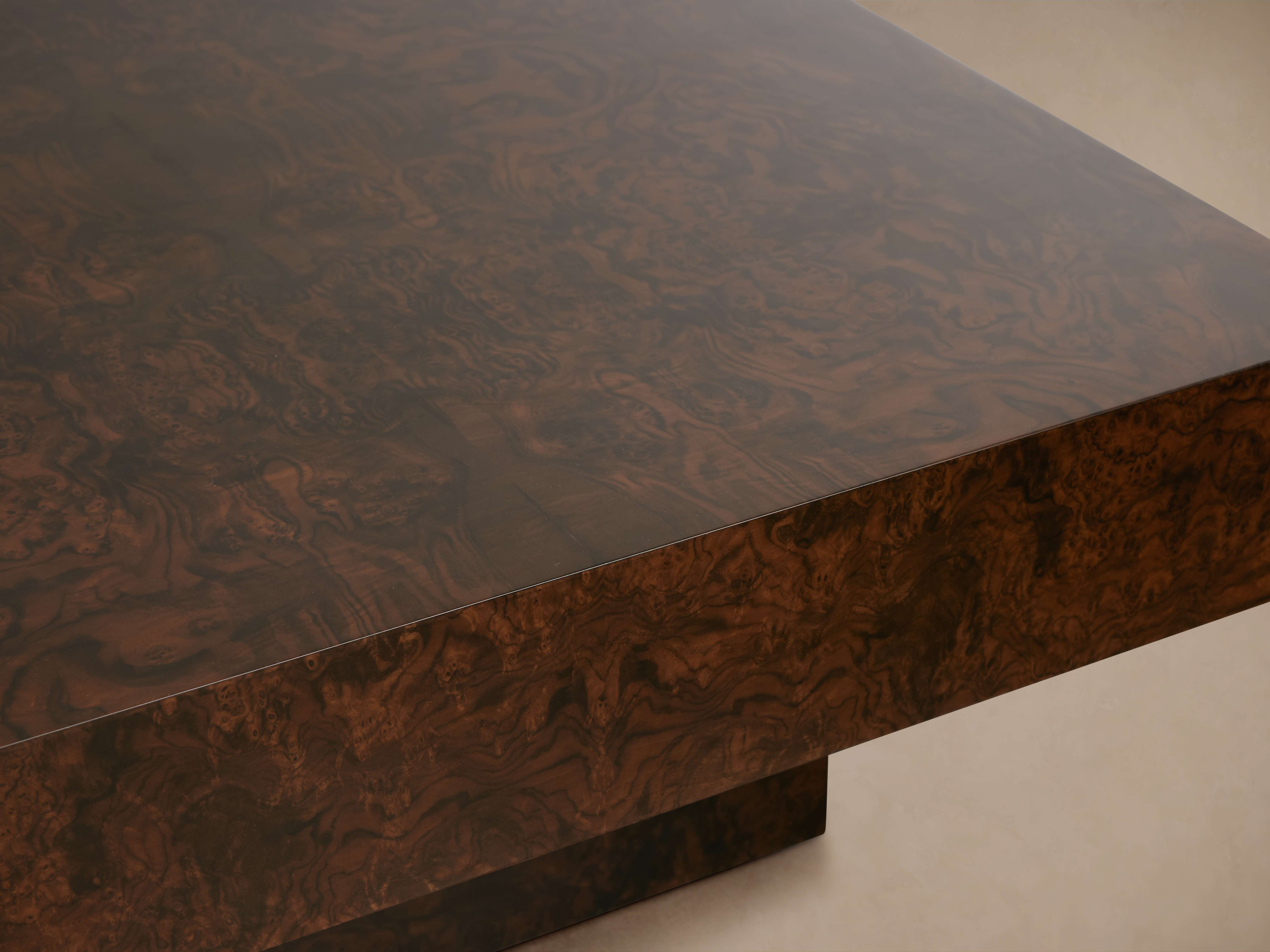 Cinzia Burl Coffee Table – Arhaus